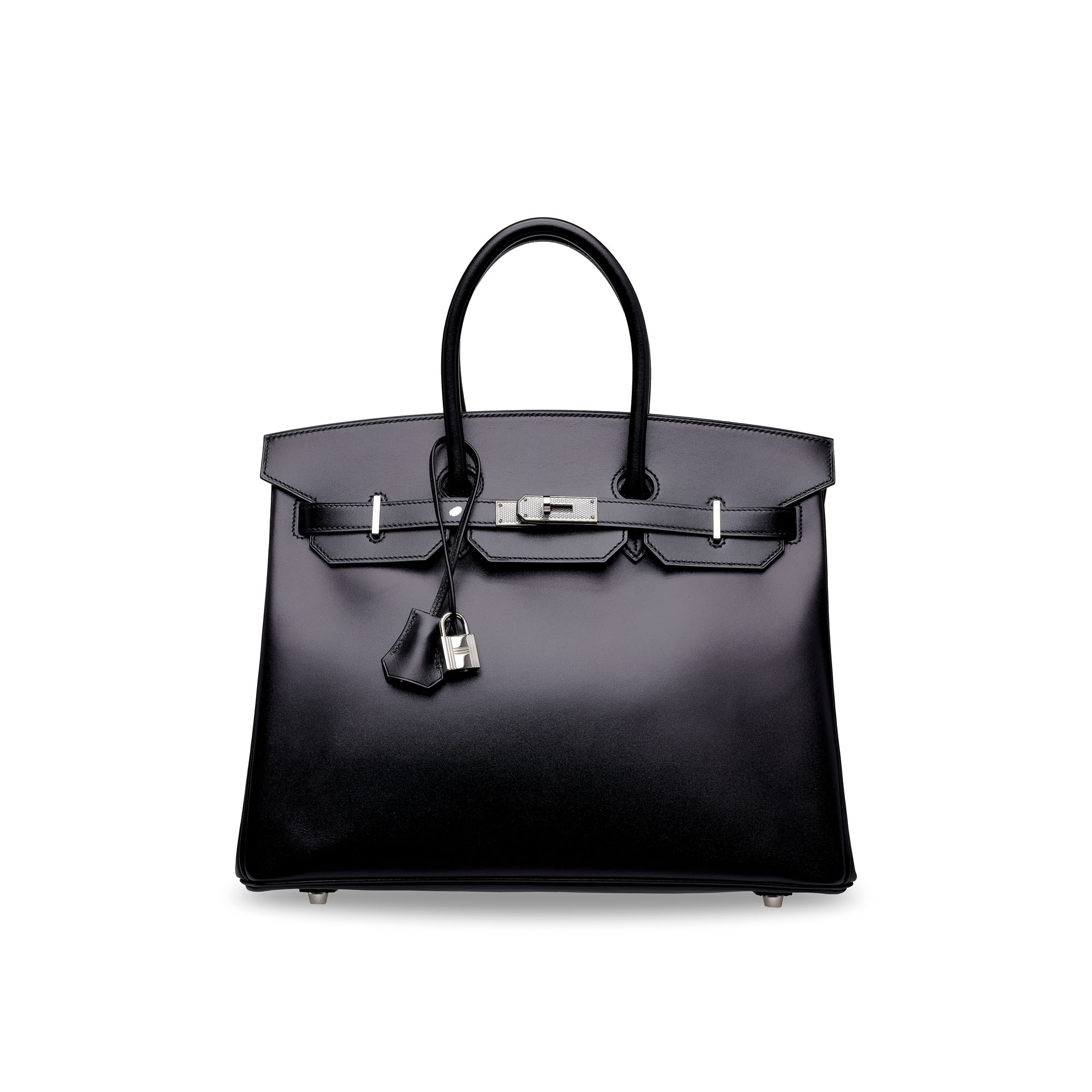 A LIMITED EDITION BLACK CALF BOX LEATHER BIRKIN 35 WITH GUILLOCHÉ PALLADIUM HARDWARE