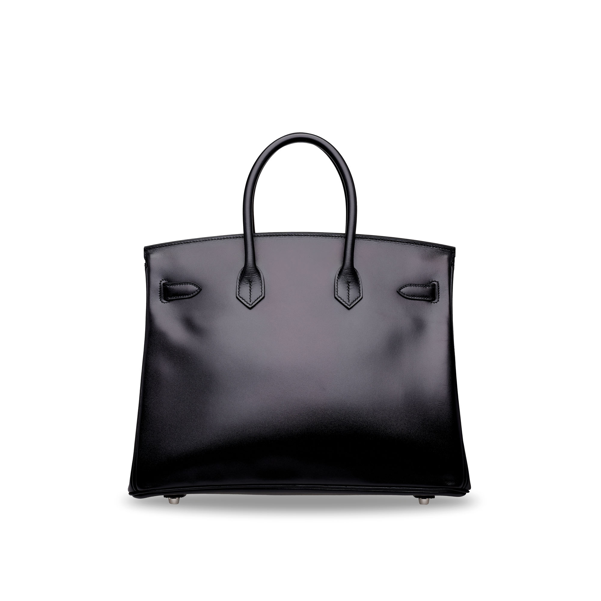 A LIMITED EDITION BLACK CALF BOX LEATHER BIRKIN 35 WITH GUILLOCHÉ PALLADIUM HARDWARE - Image 4