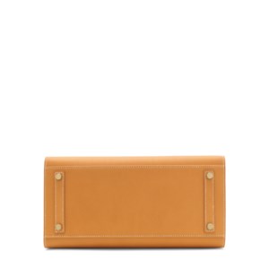 A LIMITED EDITION VACHE NATURELLE GRAINÉE LEATHER SELLIER BIRKIN 30 WITH GOLD HARDWARE 4 A LIMITED EDITION VACHE NATURELLE GRAINÉE LEATHER SELLIER BIRKIN 30 WITH GOLD HARDWARE - Image 4