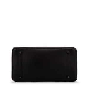 A LIMITED EDITION BLACK CALF BOX LEATHER SO BLACK BIRKIN 35 WITH BLACK PVD HARDWARE 4 A LIMITED EDITION BLACK CALF BOX LEATHER SO BLACK BIRKIN 35 WITH BLACK PVD HARDWARE - Image 4