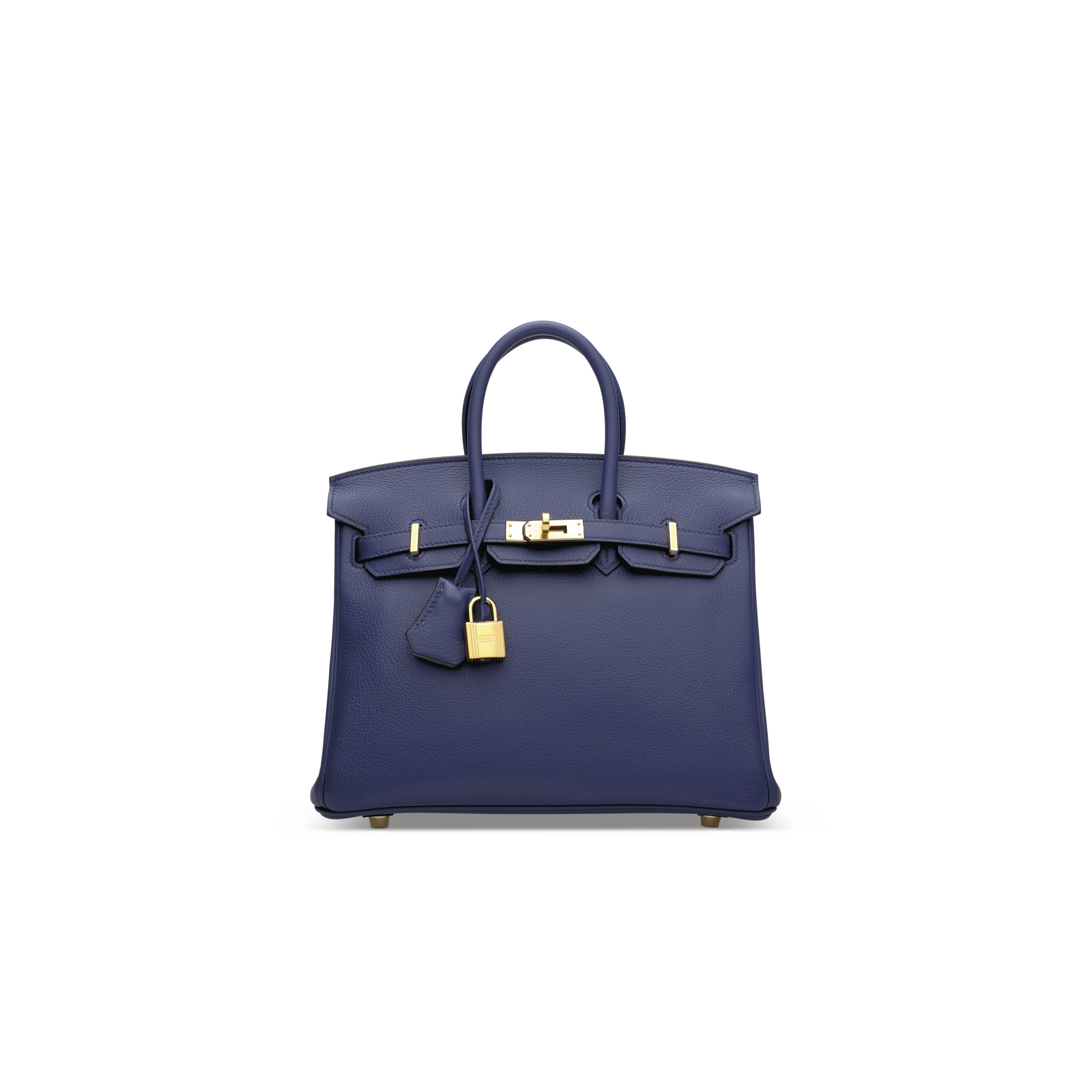 A LIMITED EDITION BLEU SAPHIR & GRIS MOUETTE NOVILLO LEATHER VERSO BIRKIN 25 WITH GOLD HARDWARE 1 A LIMITED EDITION BLEU SAPHIR & GRIS MOUETTE NOVILLO LEATHER VERSO BIRKIN 25 WITH GOLD HARDWARE