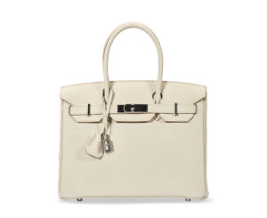 A LIMITED EDITION BETON TOGO & SWIFT LEATHER AND TOILE H CANVAS 3 IN 1 BIRKIN 30 WITH PALLADIUM HARDWARE