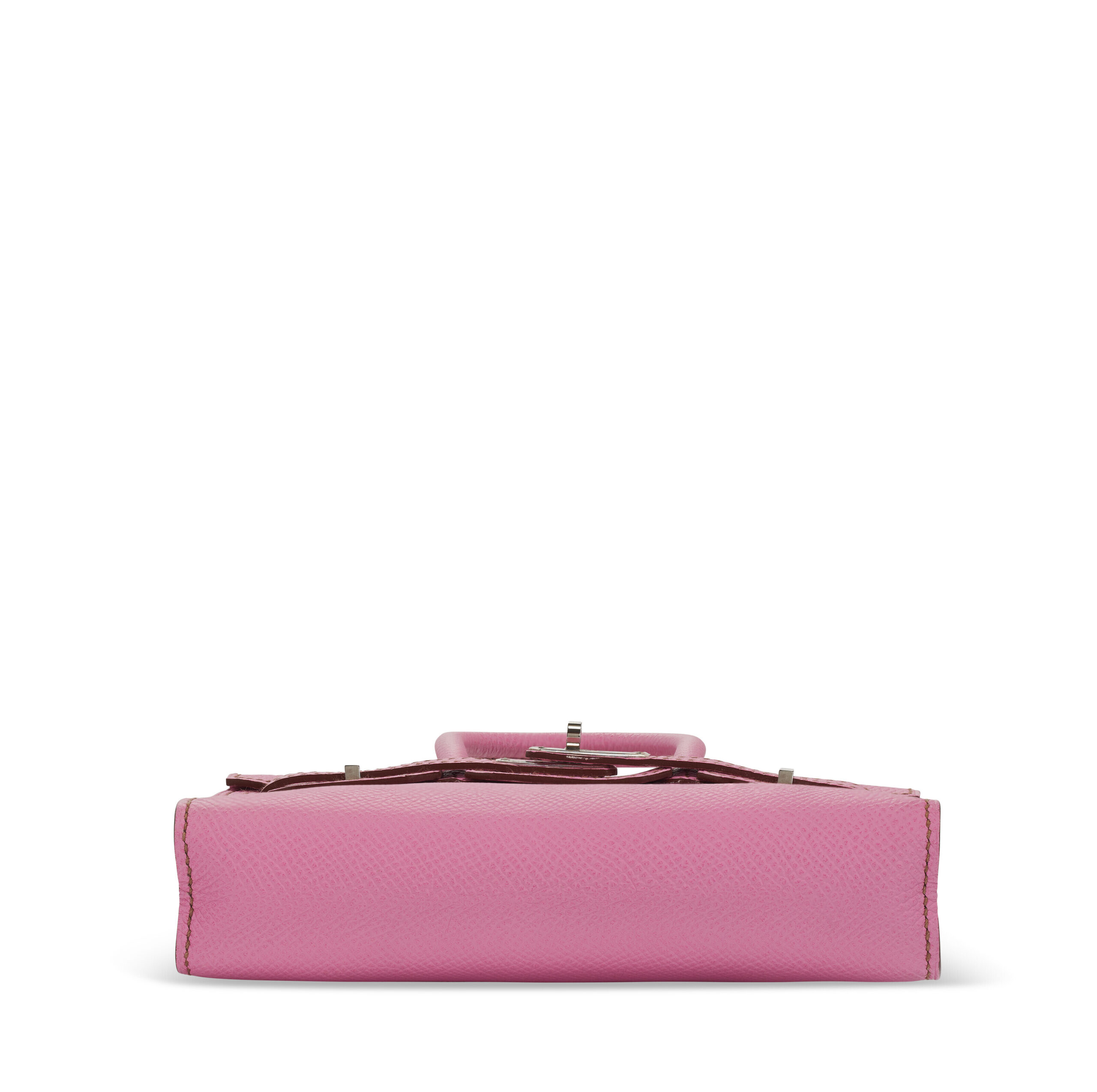 A LIMITED EDITION CANDY COLLECTION PINK 5P EPSOM LEATHER MICRO MINI BIRKIN WITH PALLADIUM HARDWARE 5 A LIMITED EDITION CANDY COLLECTION PINK 5P EPSOM LEATHER MICRO MINI BIRKIN WITH PALLADIUM HARDWARE - Image 5