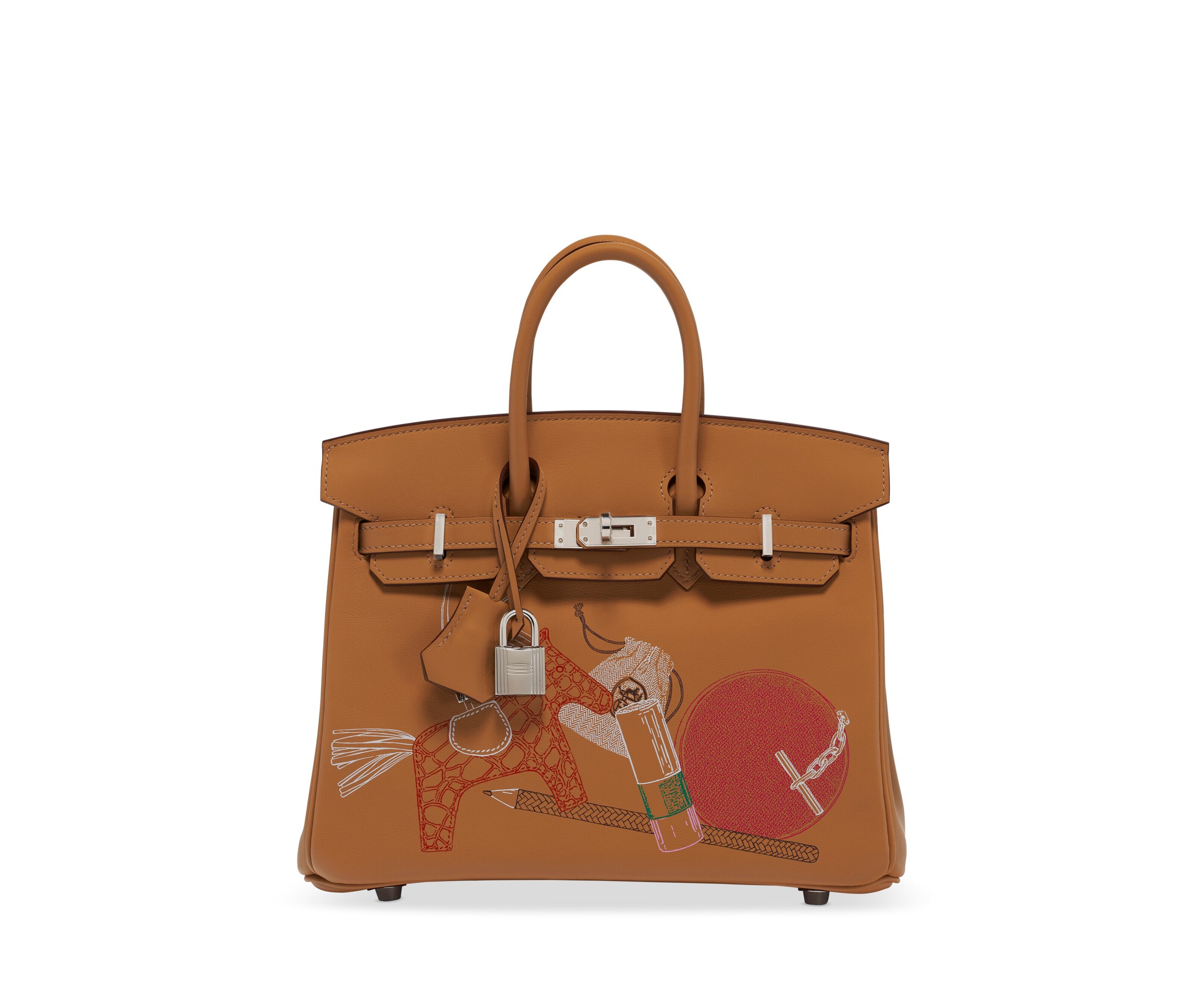 A LIMITED EDITION BISCUIT SWIFT LEATHER IN & OUT BIRKIN 25 WITH PALLADIUM HARDWARE 1 A LIMITED EDITION BISCUIT SWIFT LEATHER IN & OUT BIRKIN 25 WITH PALLADIUM HARDWARE