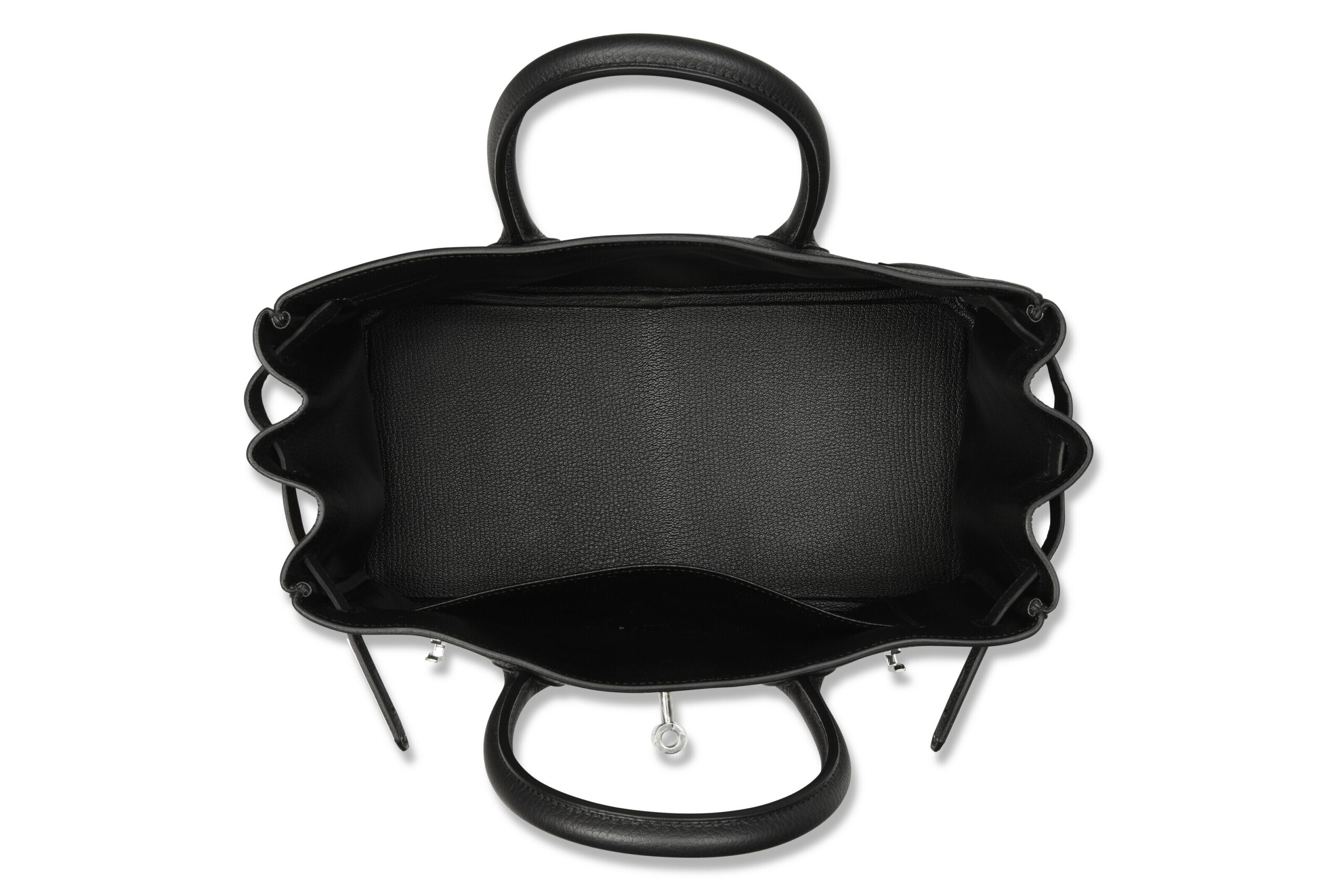 A LIMITED EDITION BLACK TOGO LEATHER, SWIFT & TOILE 3 IN 1 BIRKIN 30 WITH PALLADIUM HARDWARE - Image 6