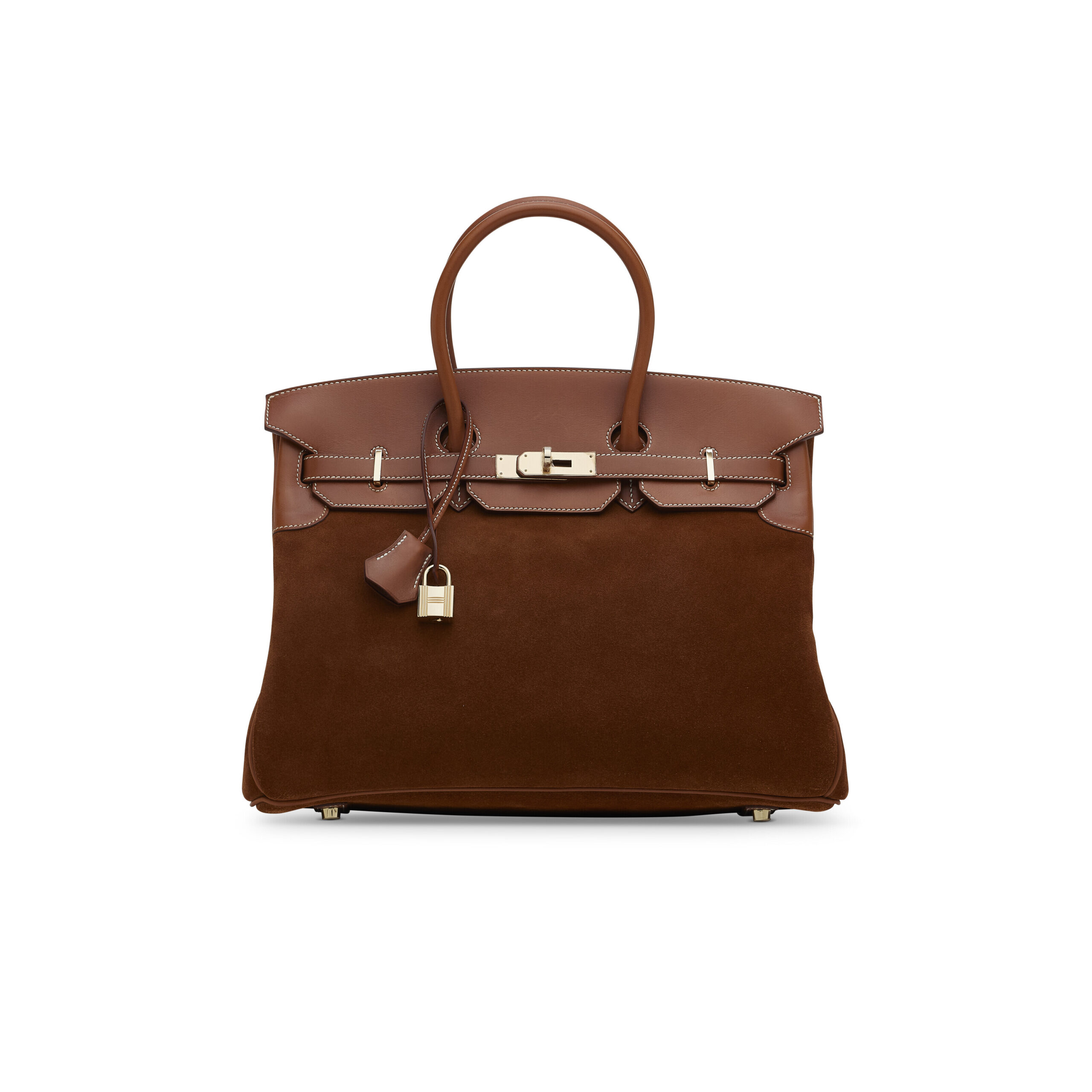 A LIMITED EDITION NATUREL BARÉNIA LEATHER & FAUVE VEAU DOBLIS GRIZZLY BIRKIN 35 WITH PERMABRASS HARDWARE 1 A LIMITED EDITION NATUREL BARÉNIA LEATHER & FAUVE VEAU DOBLIS GRIZZLY BIRKIN 35 WITH PERMABRASS HARDWARE