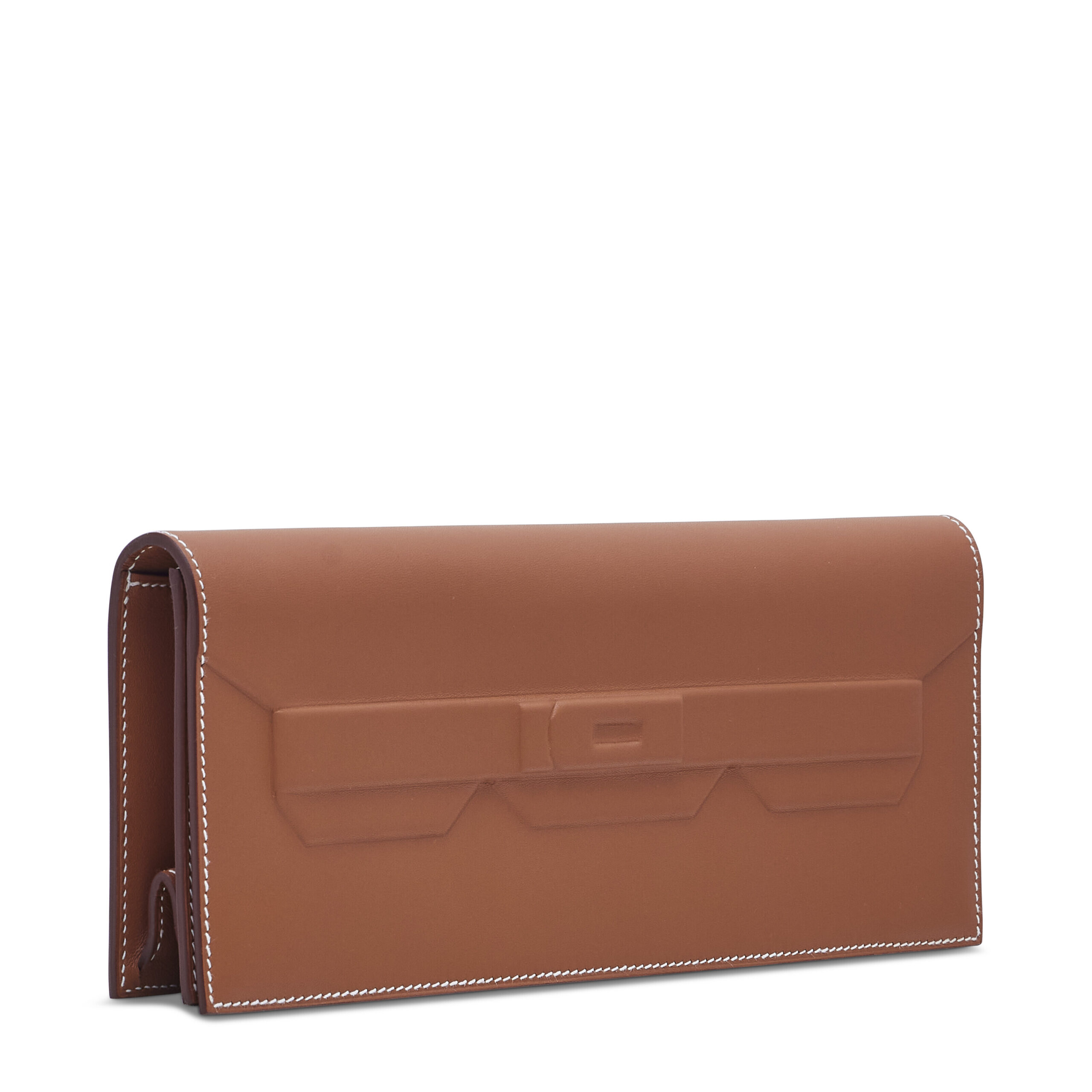 A LIMITED EDITION GOLD SWIFT LEATHER SHADOW BIRKIN CUT 3 A LIMITED EDITION GOLD SWIFT LEATHER SHADOW BIRKIN CUT - Image 3