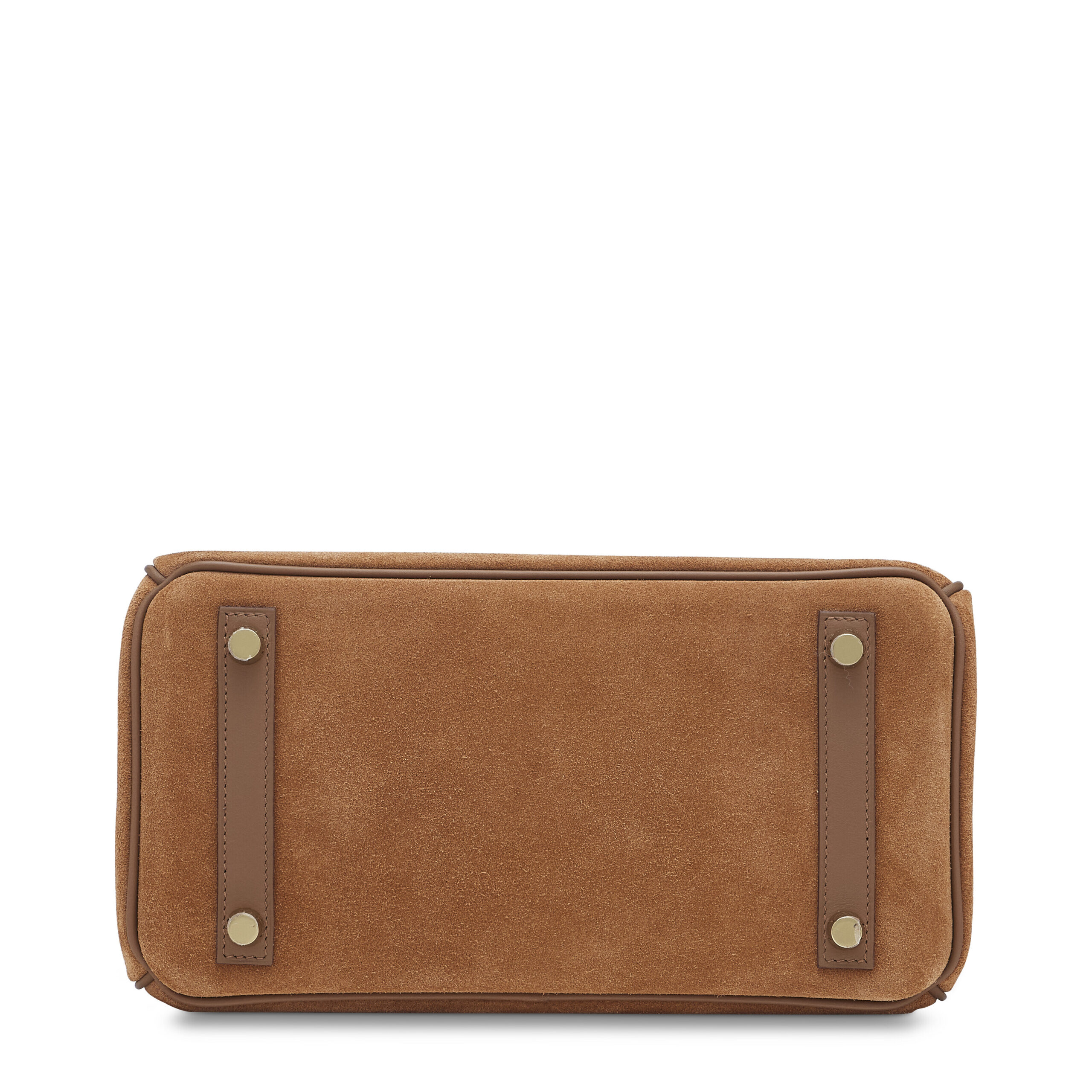 A LIMITED EDITION CHAMOIS VEAU GRIZZLY LEATHER & ALEZAN SWIFT LEATHER BIRKIN 25 WITH PERMABRASS HARDWARE - Image 2