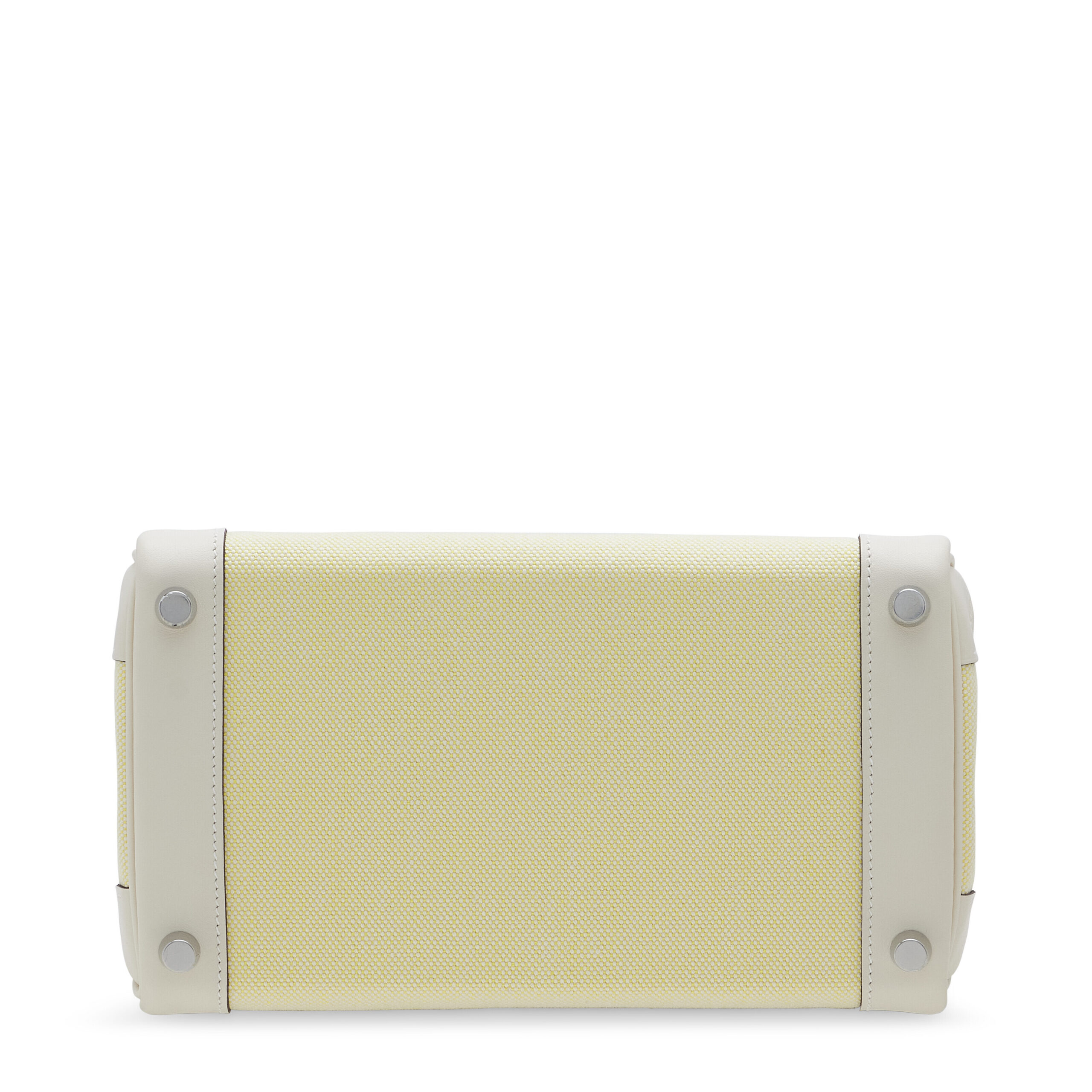 A LIMITED EDITION NATA SWIFT LEATHER & JAUNE CITRON TOILE H BIRKIN 25 WITH PALLADIUM HARDWARE - Image 5