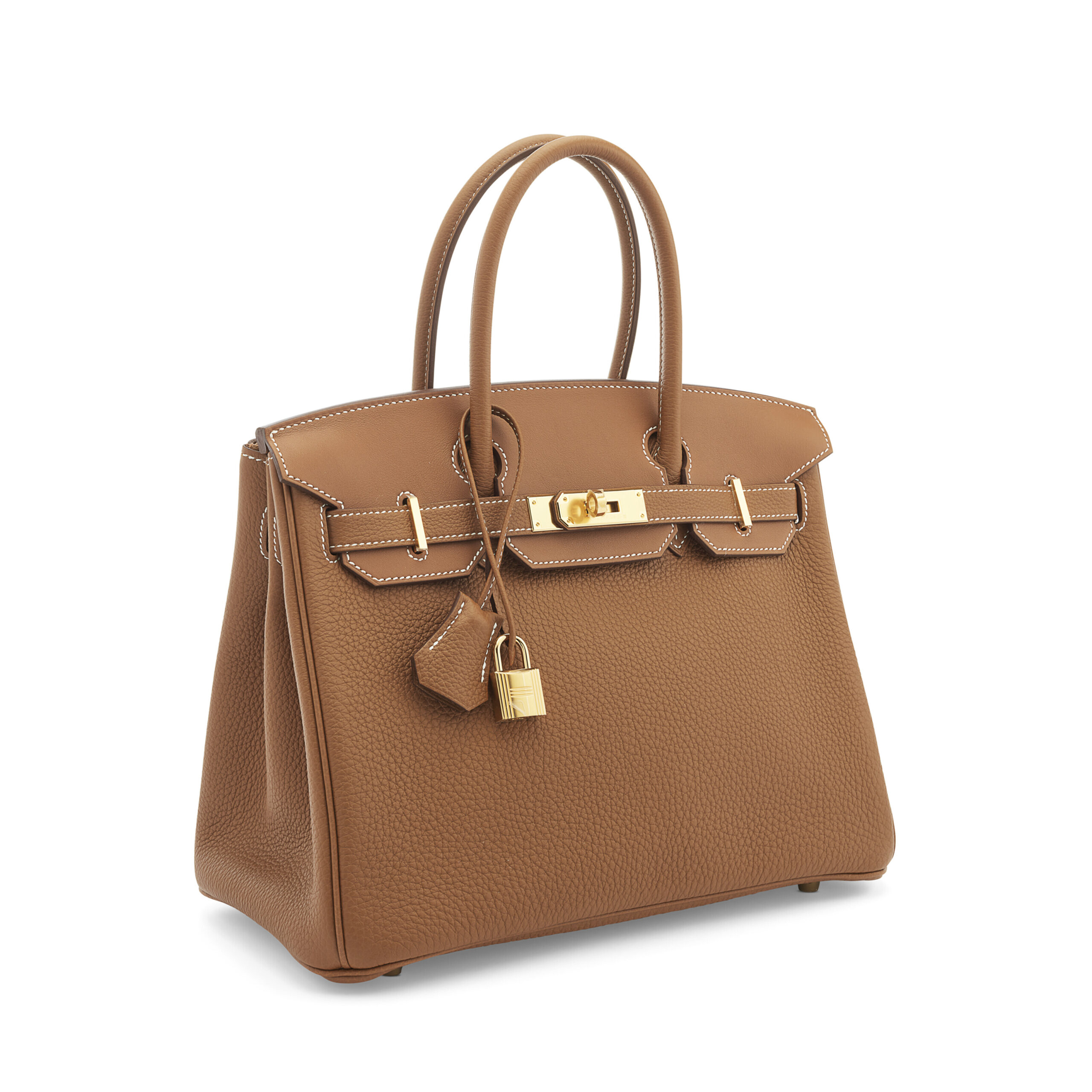 A LIMITED EDITION GOLD TOGO, SWIFT LEATHER & TOILE H 3 IN 1 BIRKIN 30 WITH GOLD HARDWARE - Image 3