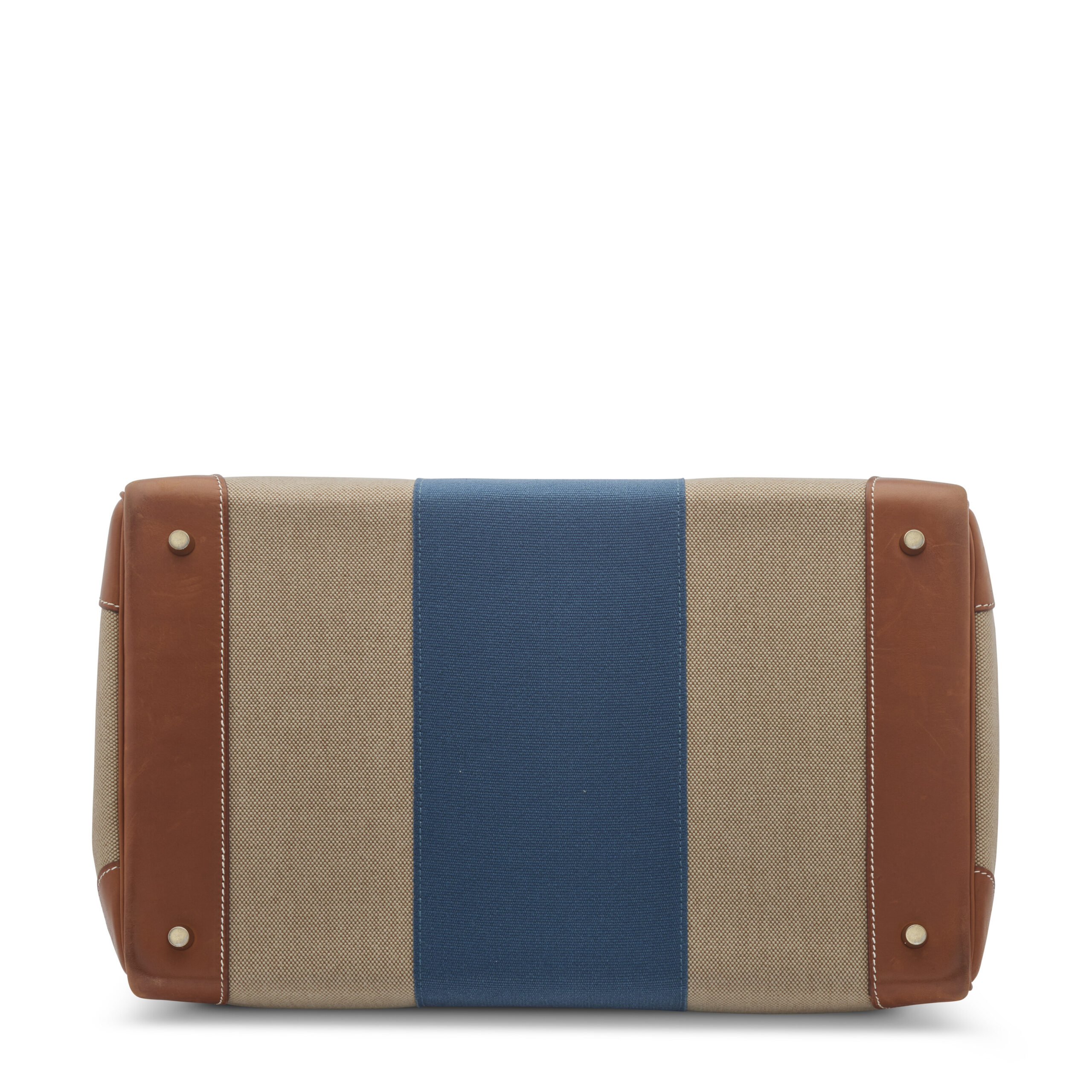 A LIMITED EDITION BARÉNIA, BLEU DE GALICE & FICELLE TOILE H FLAG HAC BIRKIN 40 WITH GOLD HARDWARE - Image 5