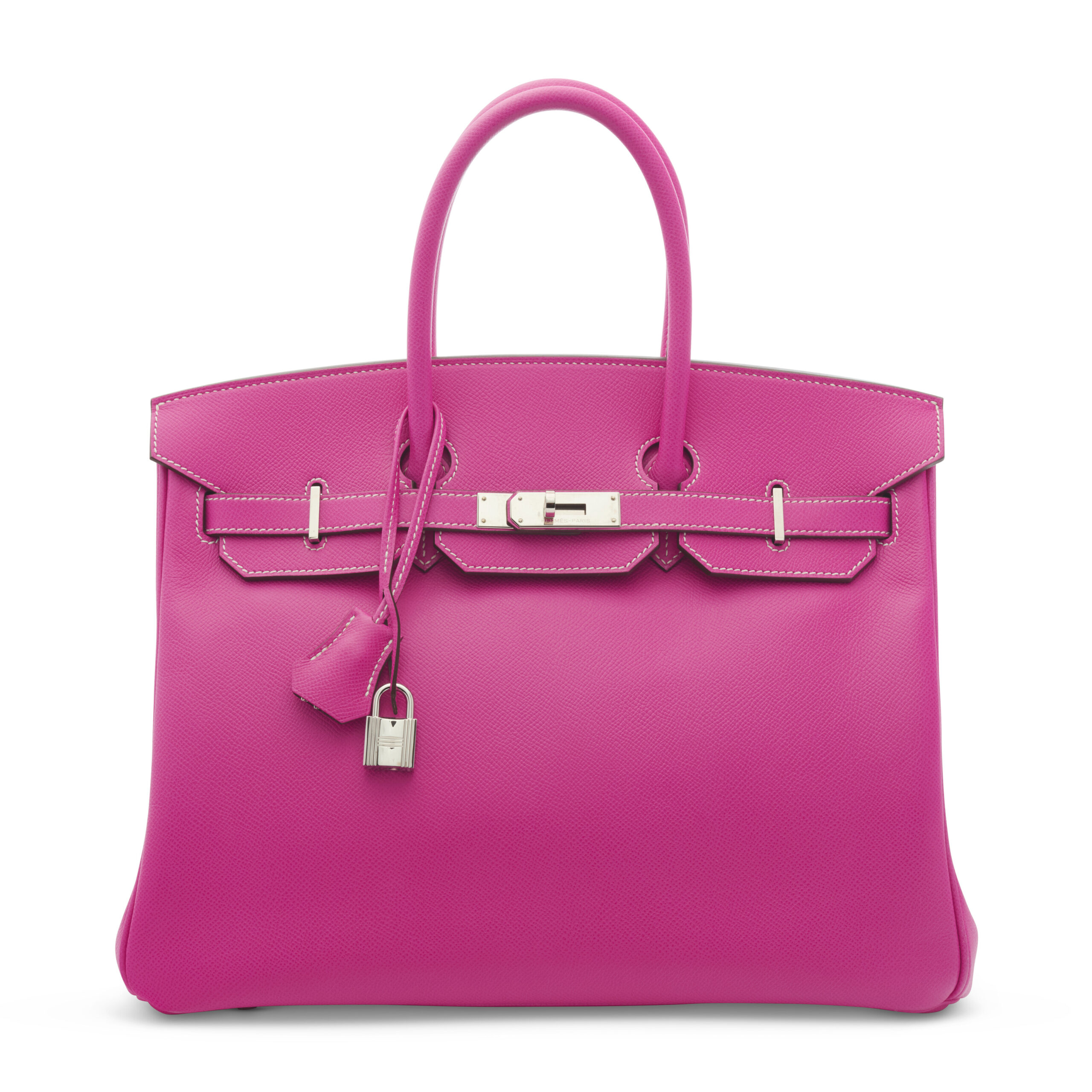 A LIMITED EDITION ROSE TYRIEN & RUBIS EPSOM LEATHER CANDY BIRKIN 35 WITH PALLADIUM HARDWARE 2 A LIMITED EDITION ROSE TYRIEN & RUBIS EPSOM LEATHER CANDY BIRKIN 35 WITH PALLADIUM HARDWARE - Image 2