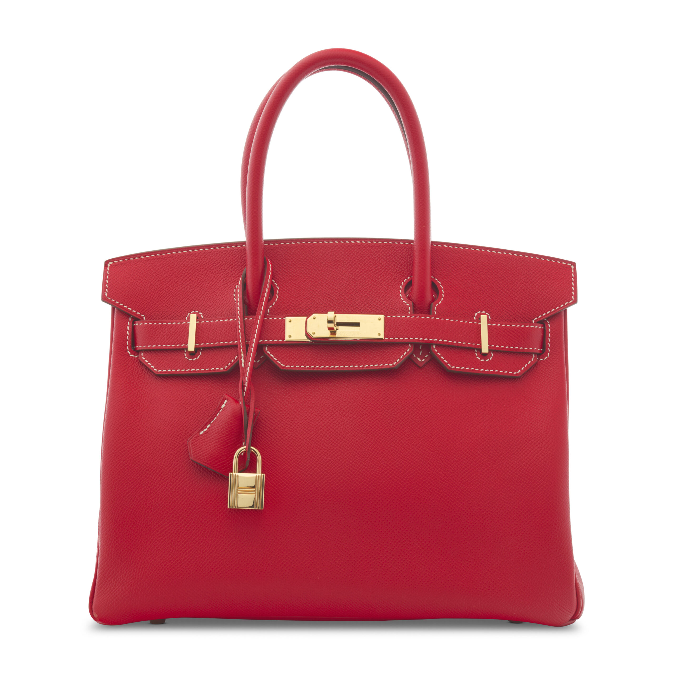 A LIMITED EDITION ROUGE CASAQUE & BLEU THALASSA EPSOM LEATHER CANDY BIRKIN 30 WITH PERMABRASS HARDWARE