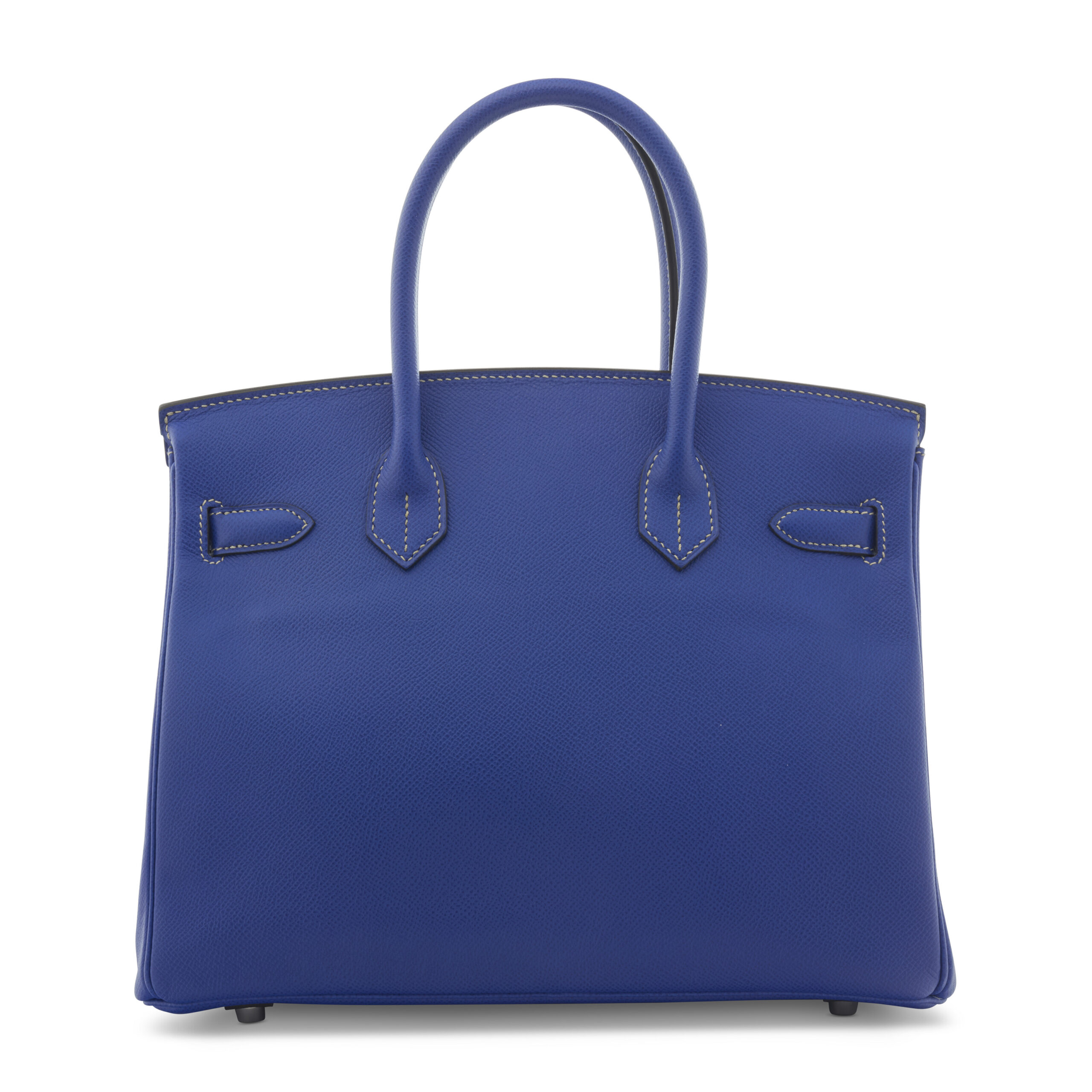 A LIMITED EDITION BLEU ÉLECTRIQUE & MYKONOS EPSOM LEATHER CANDY BIRKIN 30 WITH PALLADIUM HARDWARE 6 A LIMITED EDITION BLEU ÉLECTRIQUE & MYKONOS EPSOM LEATHER CANDY BIRKIN 30 WITH PALLADIUM HARDWARE - Image 6