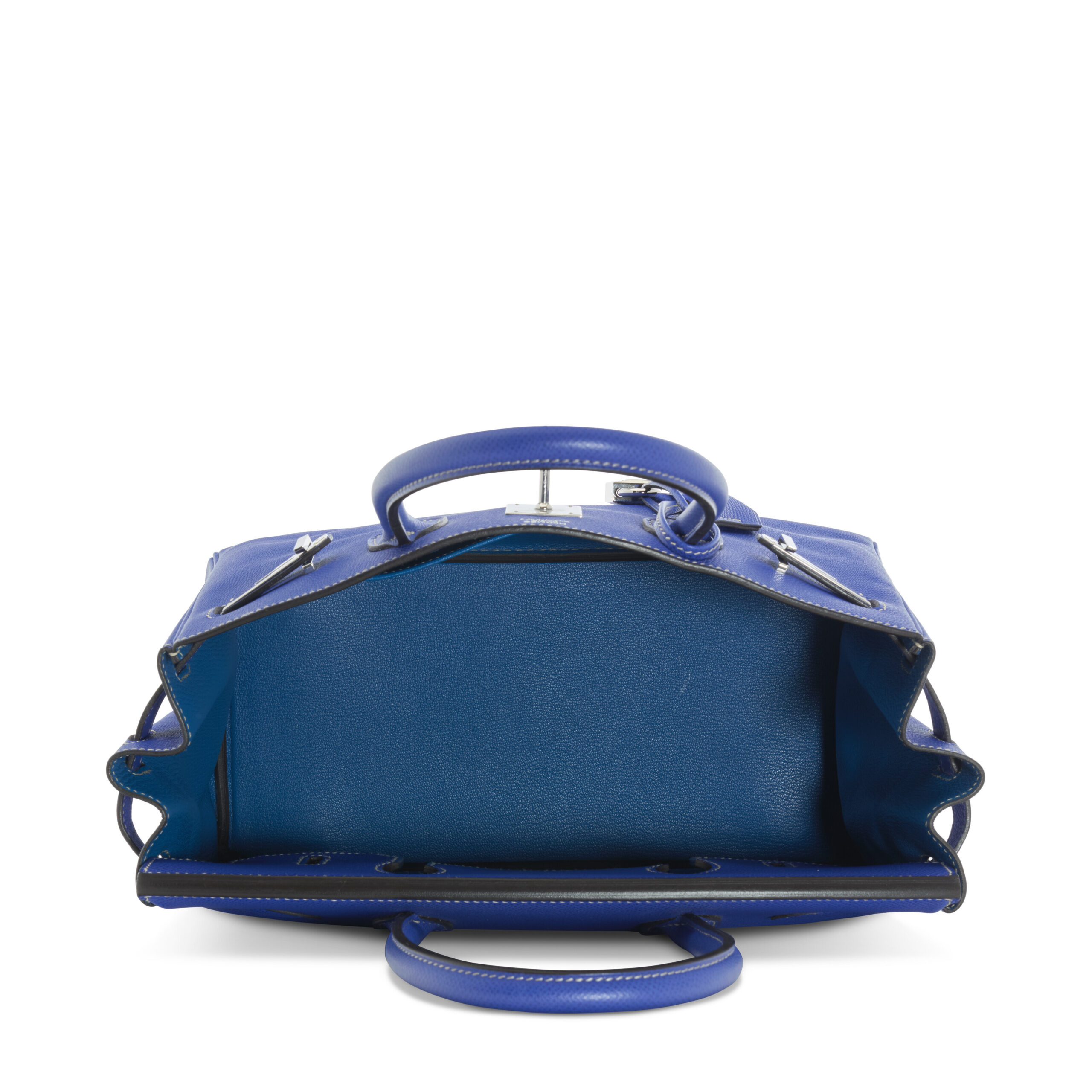 A LIMITED EDITION BLEU ÉLECTRIQUE & MYKONOS EPSOM LEATHER CANDY BIRKIN 30 WITH PALLADIUM HARDWARE 5 A LIMITED EDITION BLEU ÉLECTRIQUE & MYKONOS EPSOM LEATHER CANDY BIRKIN 30 WITH PALLADIUM HARDWARE - Image 5