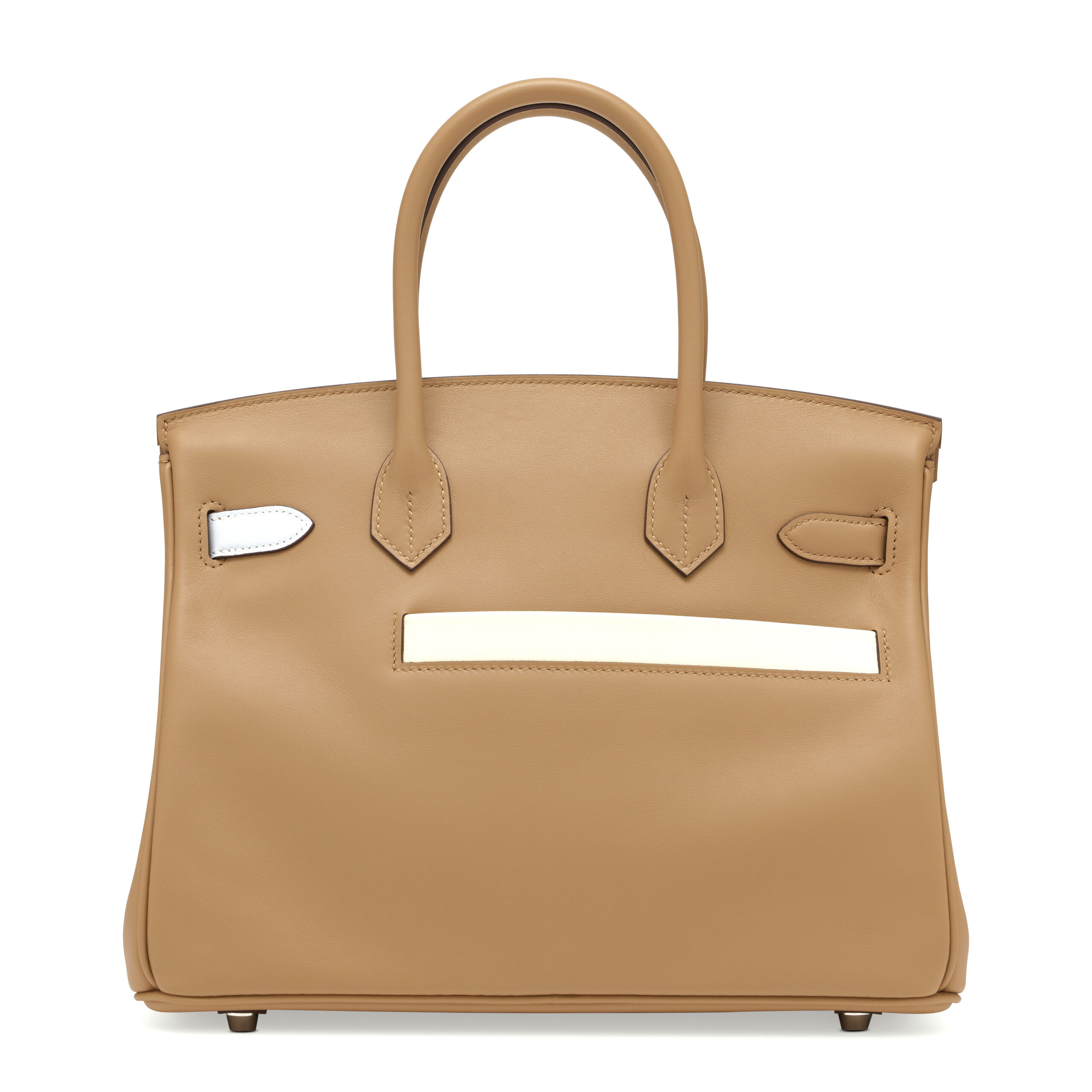 A LIMITED EDITION CHAI, LIME, MAUVE SYLVESTRE, BLEU BRUME, CASSIS & NATA SWIFT LEATHER COLORMATIC BIRKIN 30 WITH PALLADIUM HARDWARE 4 A LIMITED EDITION CHAI, LIME, MAUVE SYLVESTRE, BLEU BRUME, CASSIS & NATA SWIFT LEATHER COLORMATIC BIRKIN 30 WITH PALLADIUM HARDWARE - Image 4