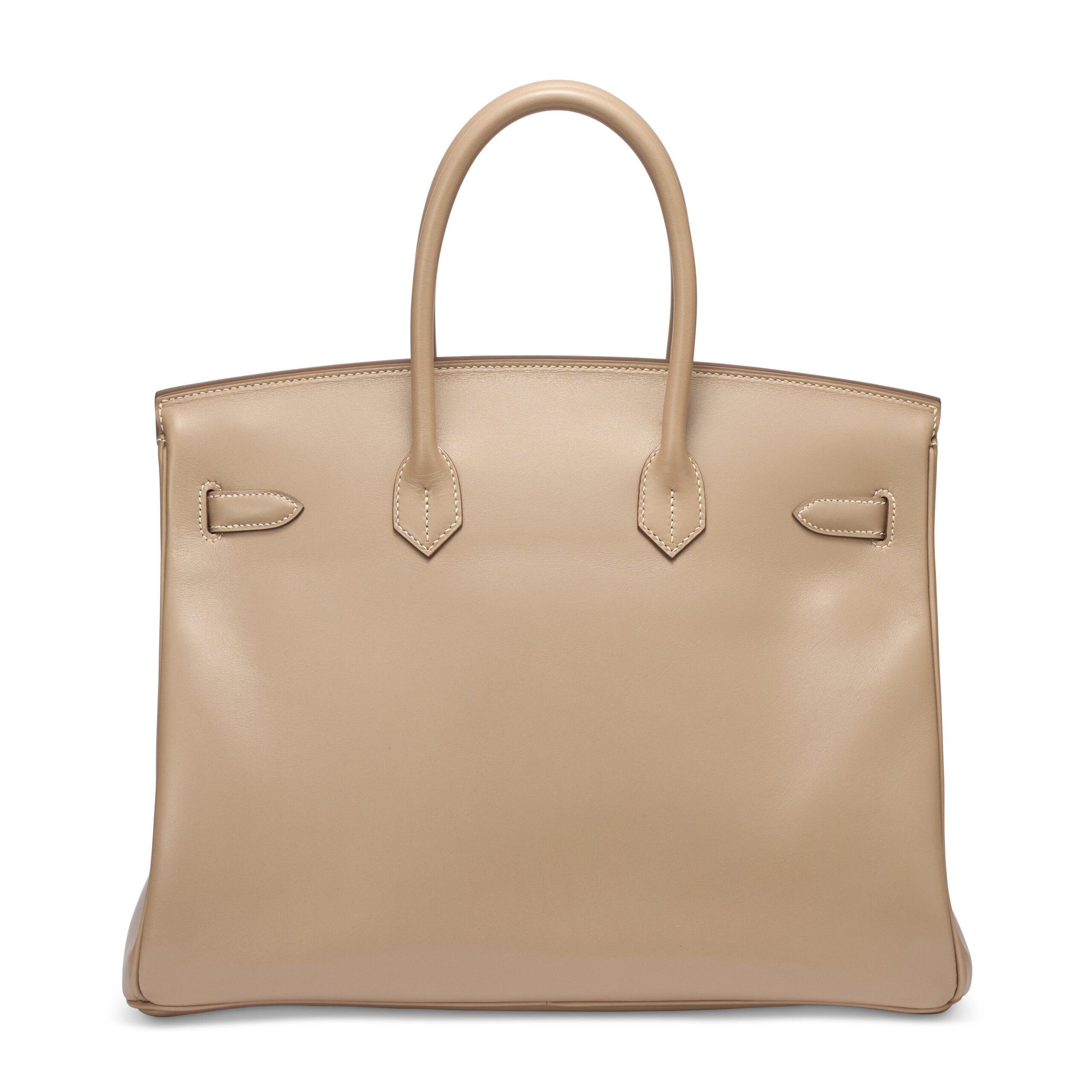 A LIMITED EDITION ARGILE TADELAKT LEATHER BIRKIN 35 WITH GUILLOCHÉ HARDWARE - Image 4