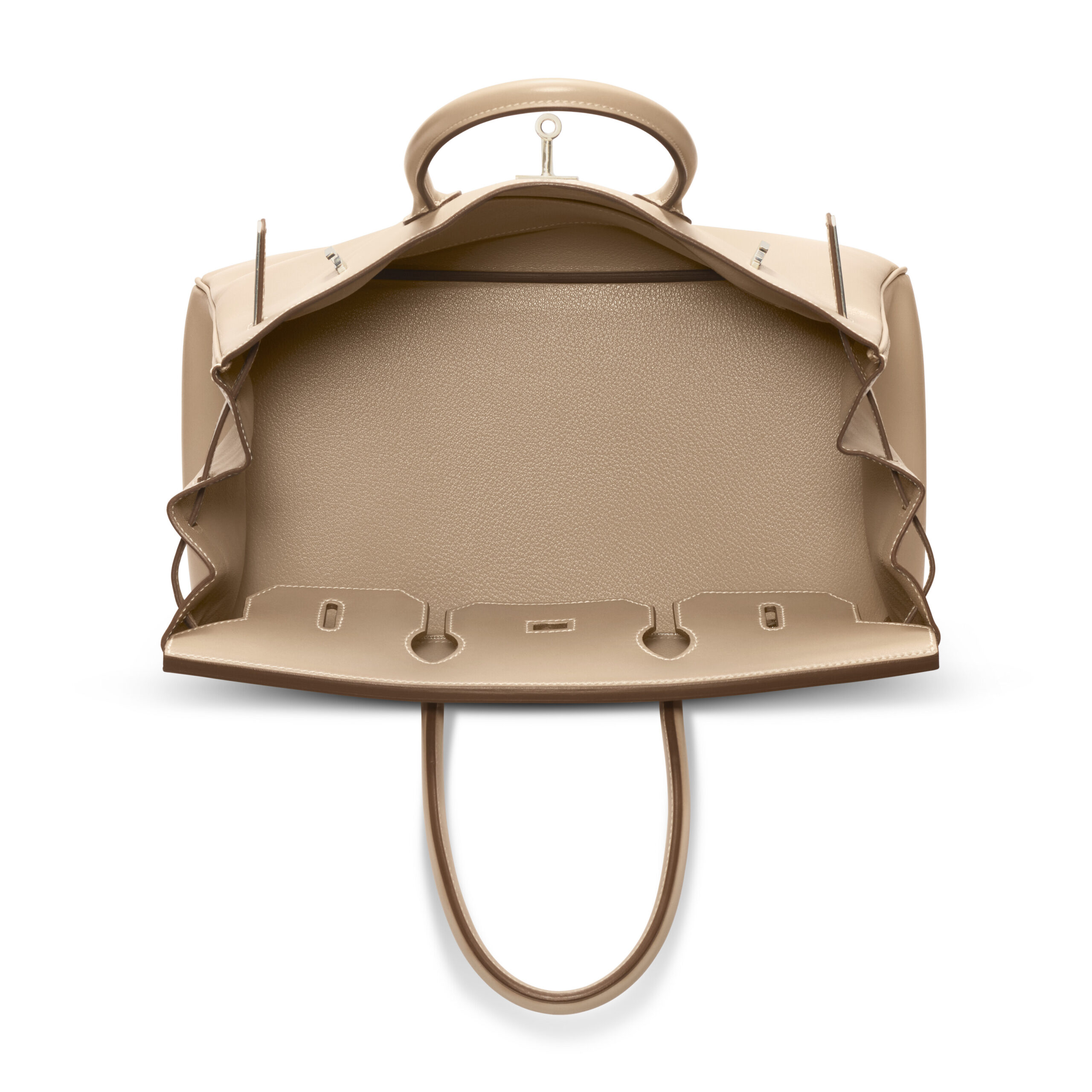 A LIMITED EDITION ARGILE TADELAKT LEATHER BIRKIN 35 WITH GUILLOCHÉ HARDWARE - Image 5