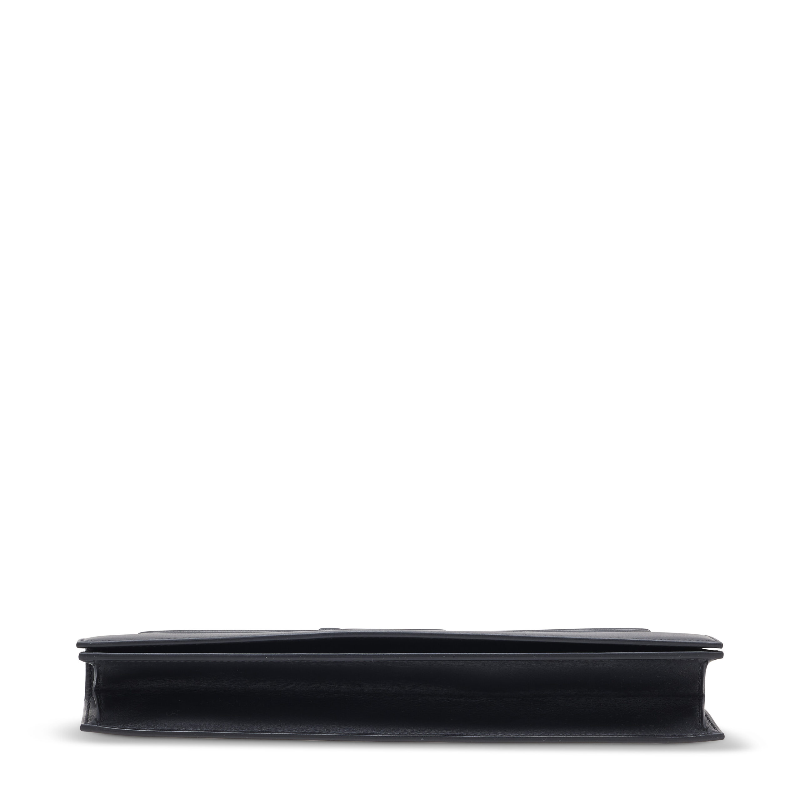 A LIMITED EDITION BLACK SWIFT LEATHER SHADOW BIRKIN CUT - Image 5