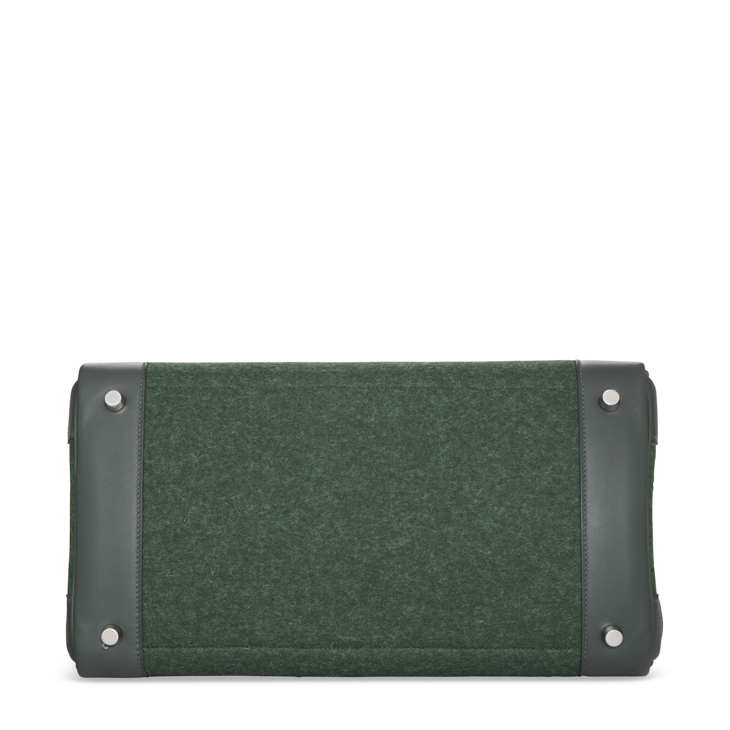 A LIMITED EDITION VERT CYPRESS SWIFT LEATHER & VERT ANGLAIS FEUTRE WOOL BIRKIN 35 WITH PALLADIUM HARDWARE - Image 2