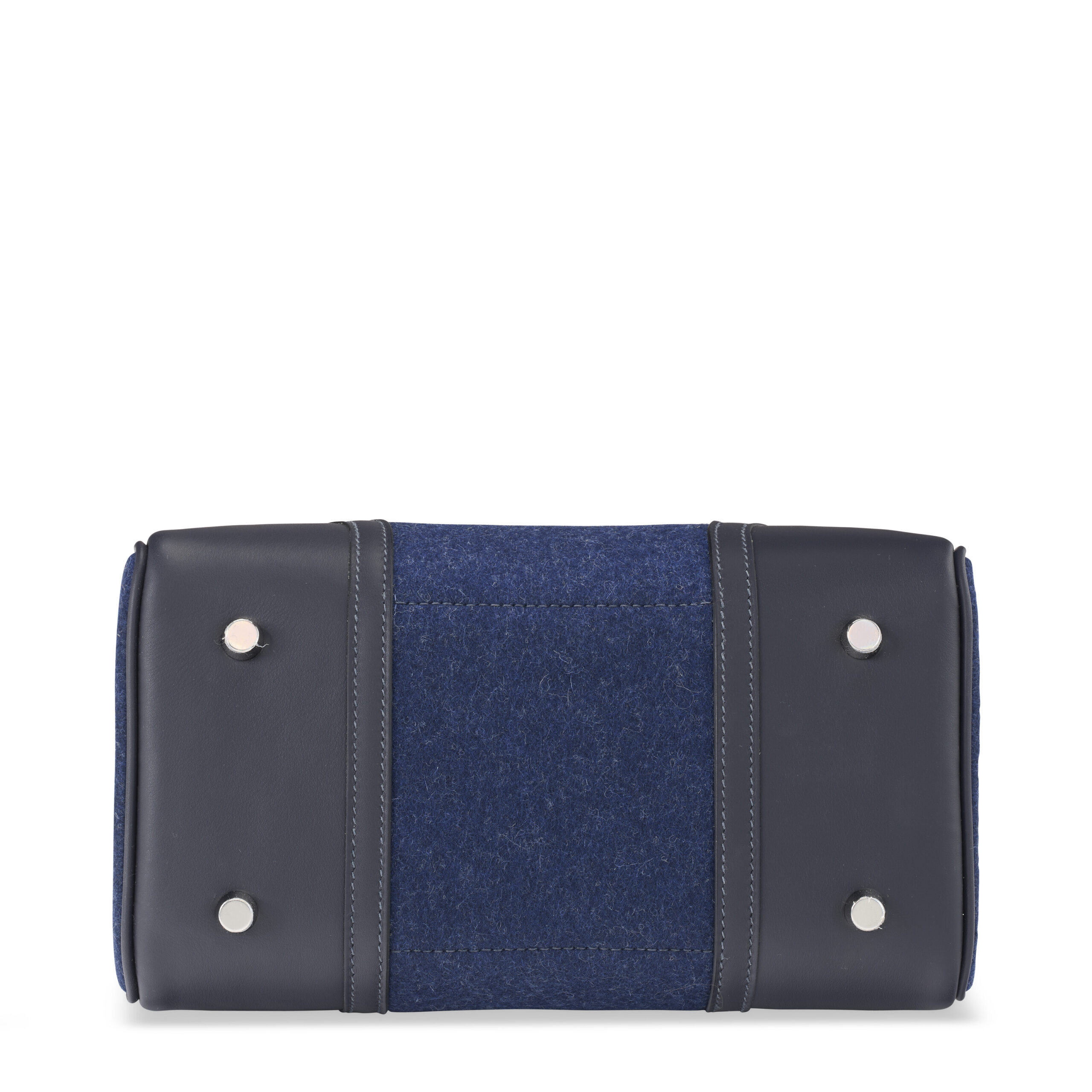 A LIMITED EDITION CABAN BLEU NUIT SWIFT LEATHER FEUTRE, NEW WHITE MILO LAMBSKIN GO TEAM BIRKIN 25 WITH PALLADIUM HARDWARE 6 A LIMITED EDITION CABAN BLEU NUIT SWIFT LEATHER FEUTRE, NEW WHITE MILO LAMBSKIN GO TEAM BIRKIN 25 WITH PALLADIUM HARDWARE - Image 6