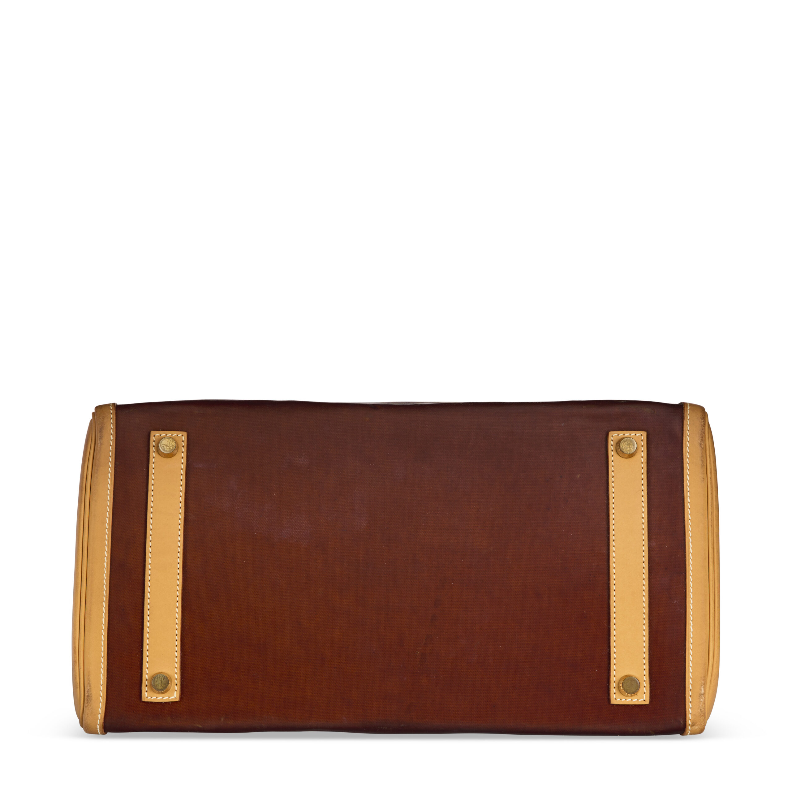 A LIMITED EDITION VACHE NATURELLE LEATHER & AMAZONIA RUBBER BIRKIN 35 WITH GOLD HARDWARE 6 A LIMITED EDITION VACHE NATURELLE LEATHER & AMAZONIA RUBBER BIRKIN 35 WITH GOLD HARDWARE - Image 6