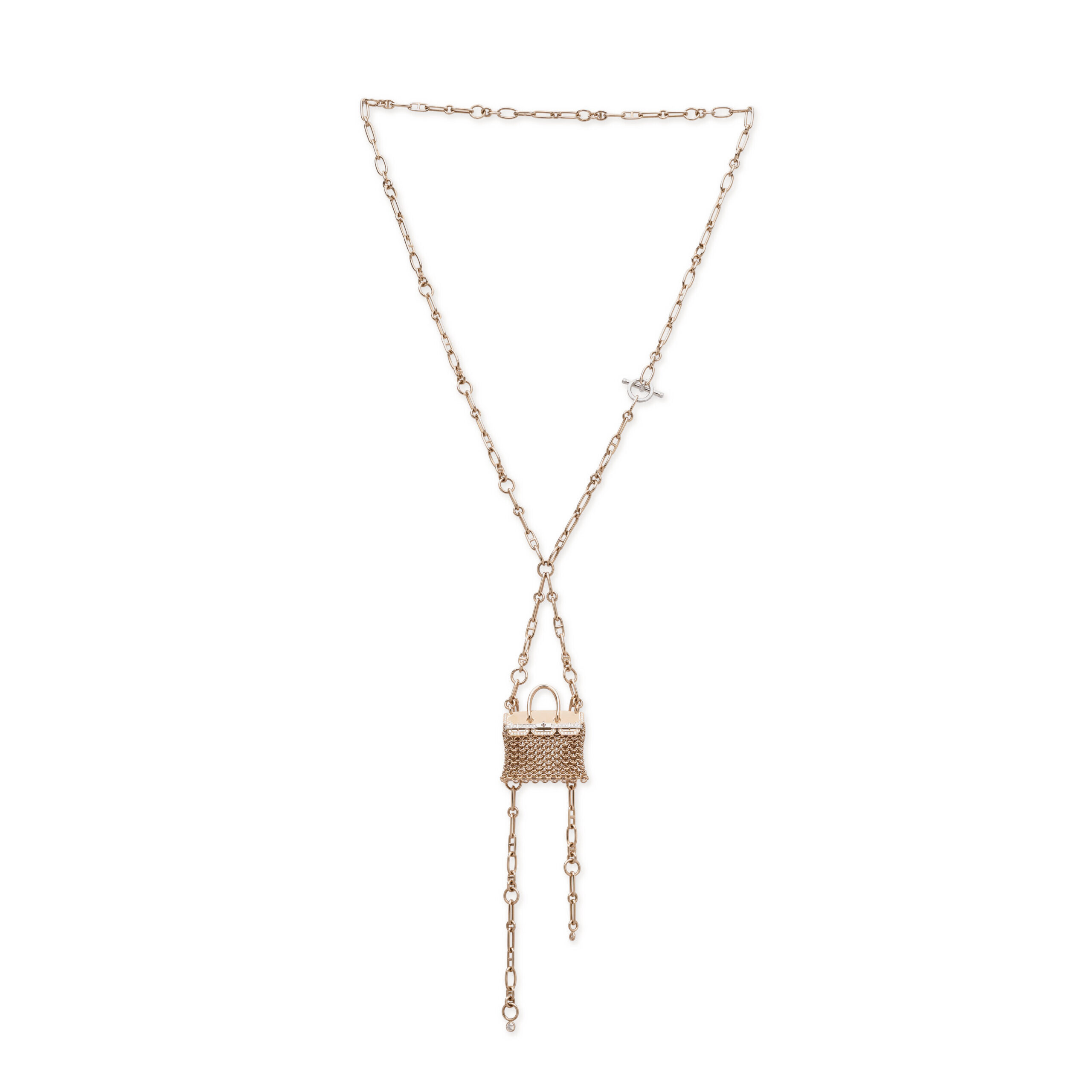 A LIMITED EDITION 18K ROSE GOLD & DIAMOND PRÉCIEUX BIRKIN NECKLACE 2 A LIMITED EDITION 18K ROSE GOLD & DIAMOND PRÉCIEUX BIRKIN NECKLACE - Image 2