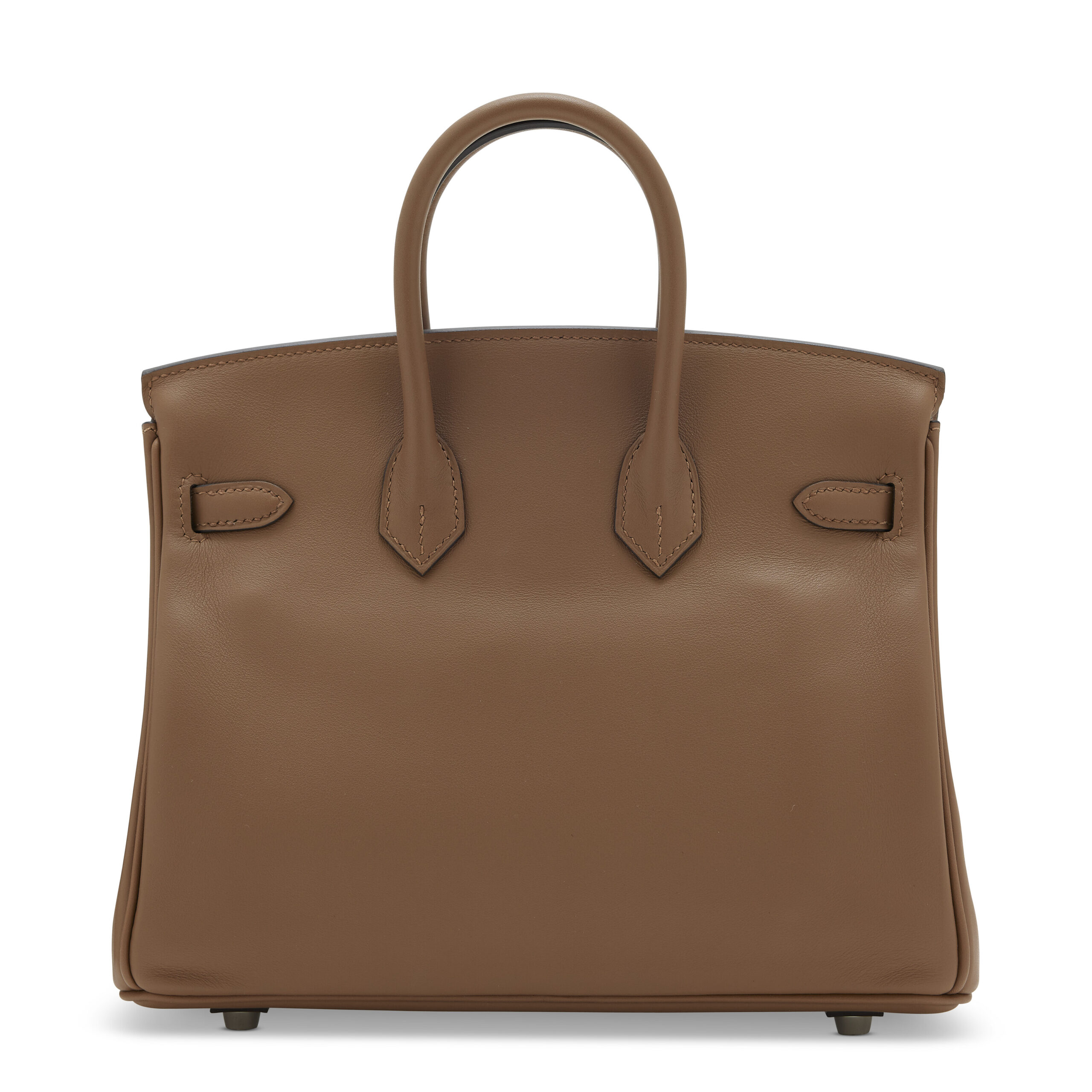 A LIMITED EDITION ALEZAN & BEIGE MARFA SWIFT LEATHER BIRKIN 25 WITH PALLADIUM HARDWARE 3 A LIMITED EDITION ALEZAN & BEIGE MARFA SWIFT LEATHER BIRKIN 25 WITH PALLADIUM HARDWARE - Image 3