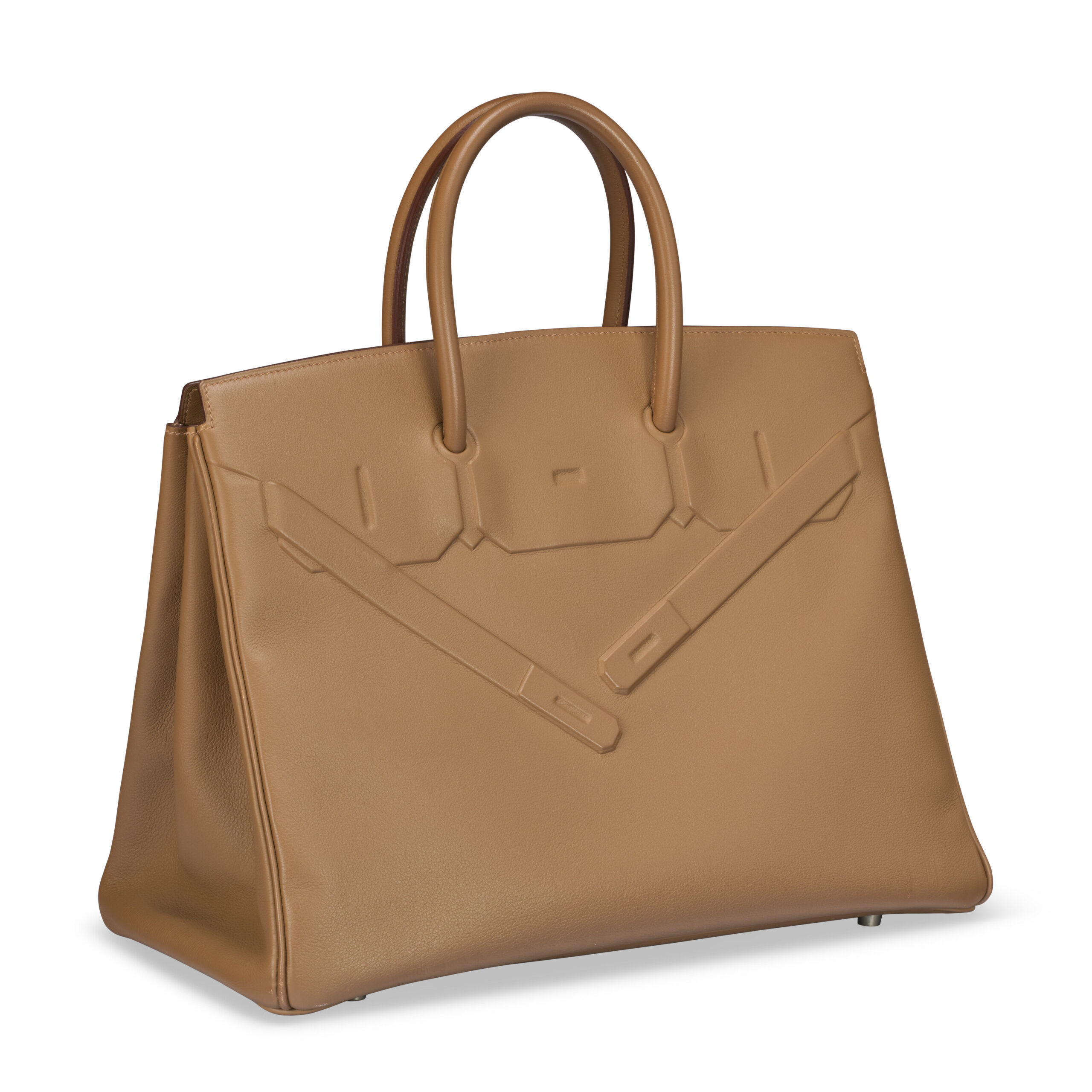 A LIMITED EDITION ALEZAN SWIFT LEATHER SHADOW BIRKIN 35 4 A LIMITED EDITION ALEZAN SWIFT LEATHER SHADOW BIRKIN 35 - Image 4