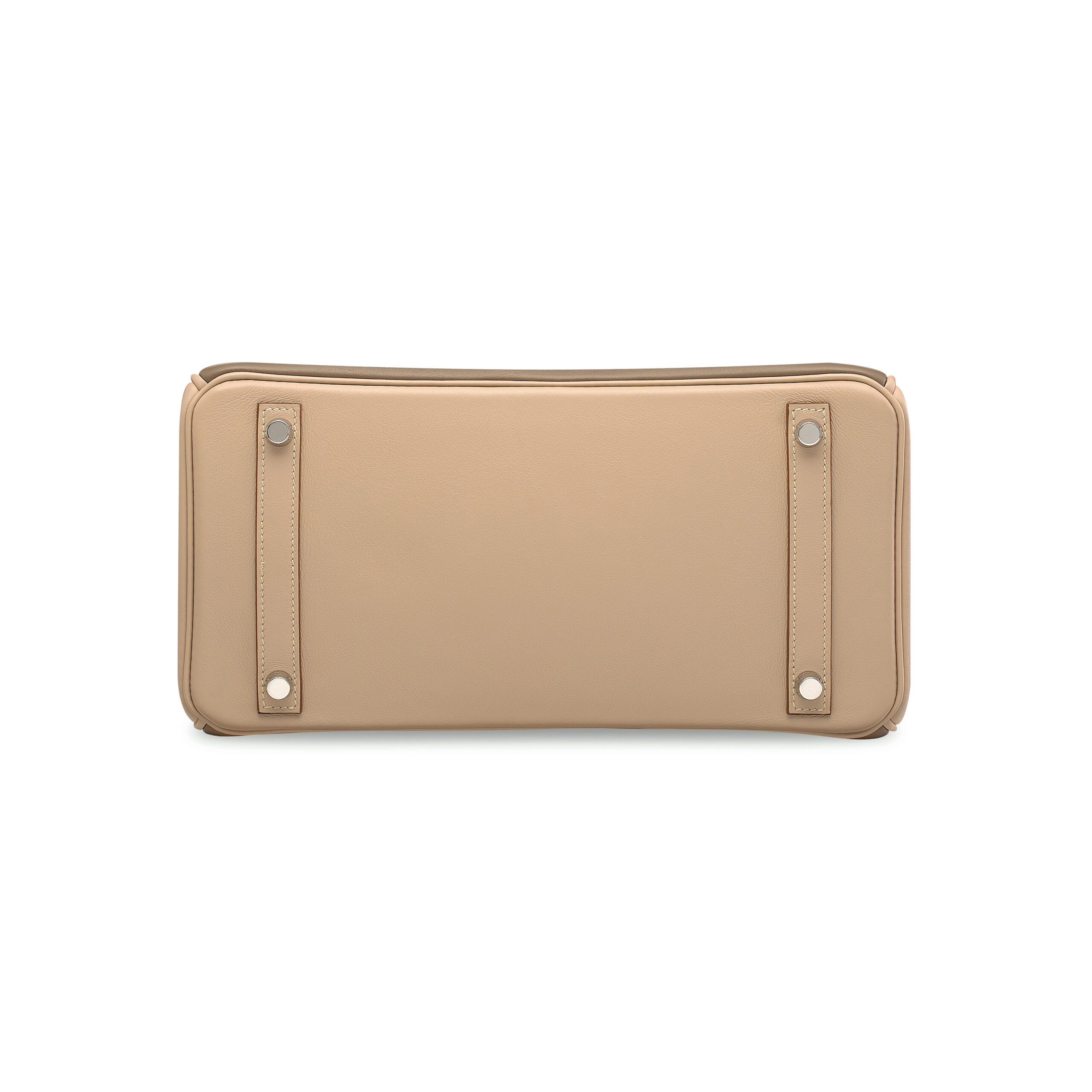 A LIMITED EDITION ARGILE & ETOUPE SWIFT LEATHER GHILLIES BIRKIN 30 WITH PALLADIUM HARDWARE 3 A LIMITED EDITION ARGILE & ETOUPE SWIFT LEATHER GHILLIES BIRKIN 30 WITH PALLADIUM HARDWARE - Image 3