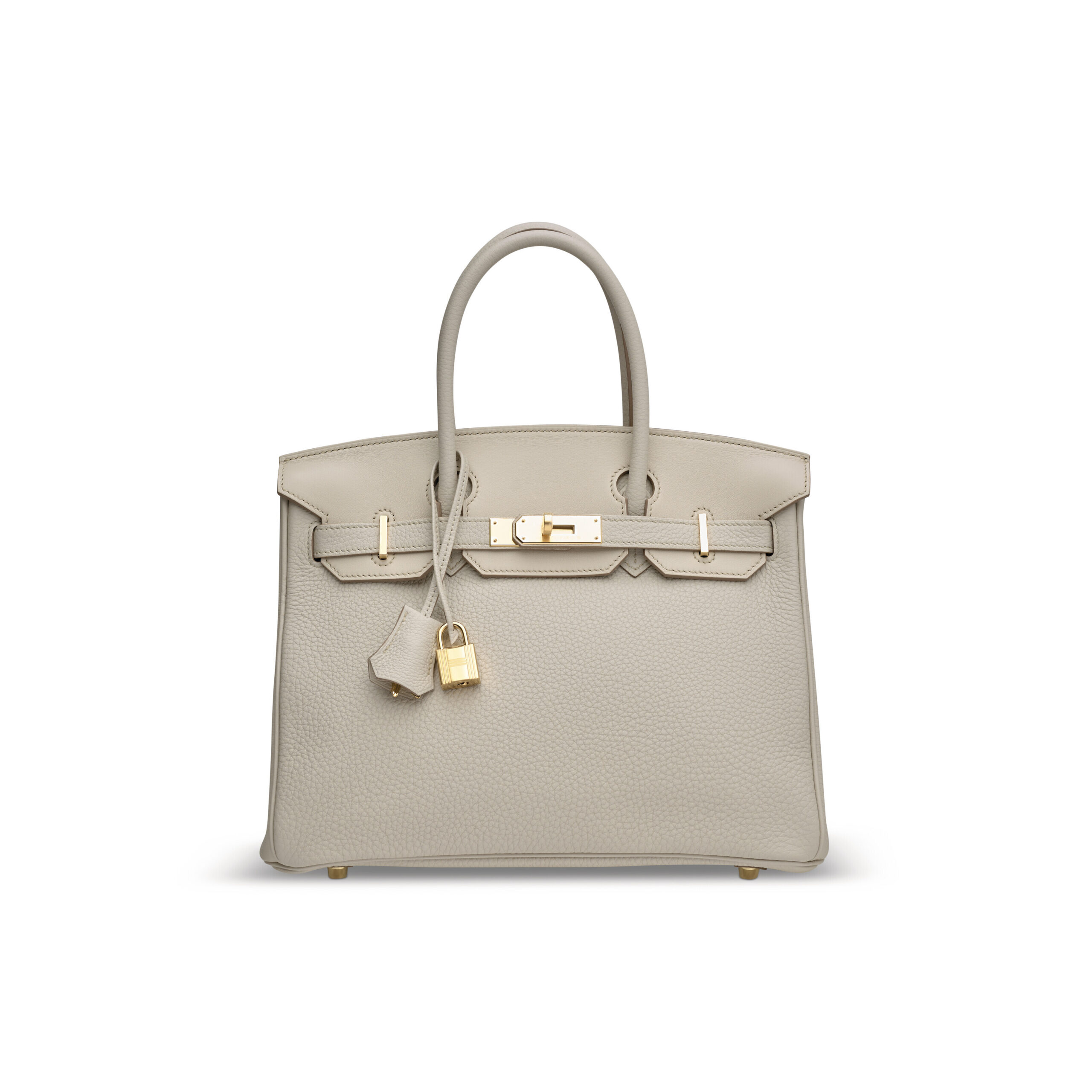 A LIMITED EDITION BÉTON TOGO & SWIFT LEATHER 3 IN 1 BIRKIN 30 WITH GOLD HARDWARE 3 A LIMITED EDITION BÉTON TOGO & SWIFT LEATHER 3 IN 1 BIRKIN 30 WITH GOLD HARDWARE - Image 3