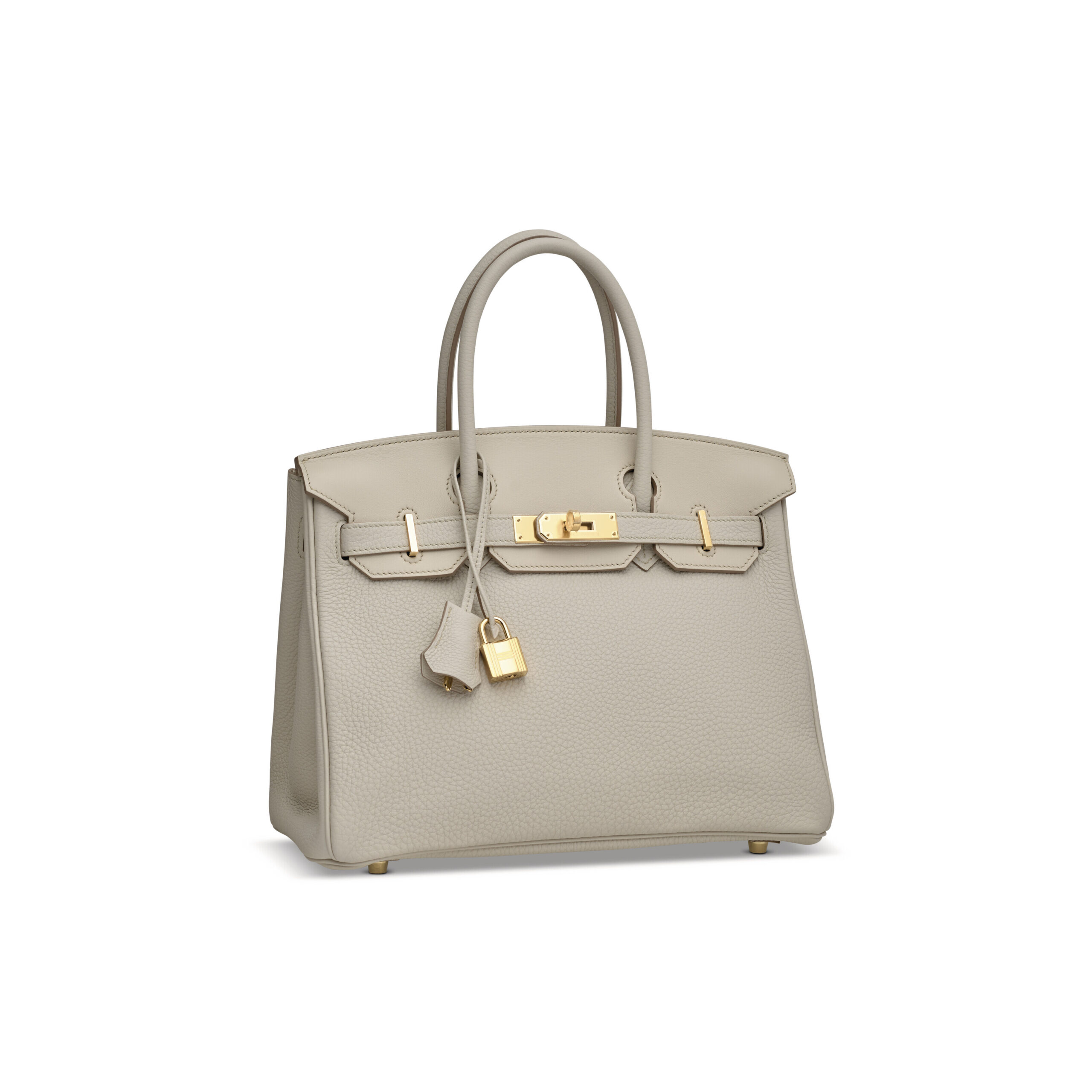 A LIMITED EDITION BÉTON TOGO & SWIFT LEATHER 3 IN 1 BIRKIN 30 WITH GOLD HARDWARE 4 A LIMITED EDITION BÉTON TOGO & SWIFT LEATHER 3 IN 1 BIRKIN 30 WITH GOLD HARDWARE - Image 4