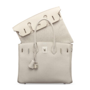 A LIMITED EDITION BÉTON TOGO & SWIFT LEATHER 3 IN 1 BIRKIN 30 WITH PALLADIUM HARDWARE (1)