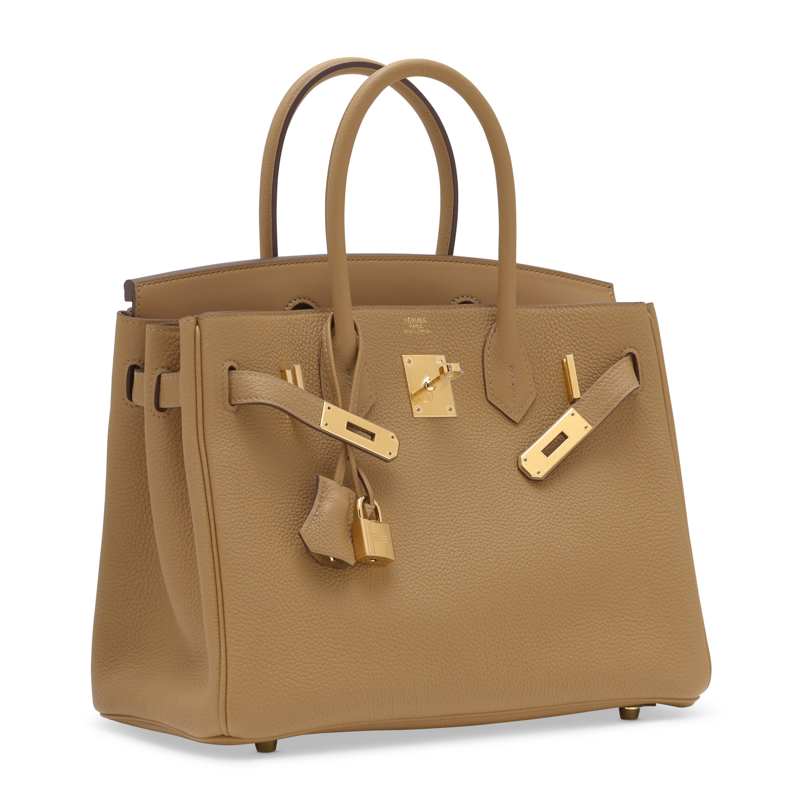 A LIMITED EDITION BISCUIT TOGO & SWIFT LEATHER 3 IN 1 BIRKIN 30 WITH GOLD HARDWARE 3 A LIMITED EDITION BISCUIT TOGO & SWIFT LEATHER 3 IN 1 BIRKIN 30 WITH GOLD HARDWARE - Image 3