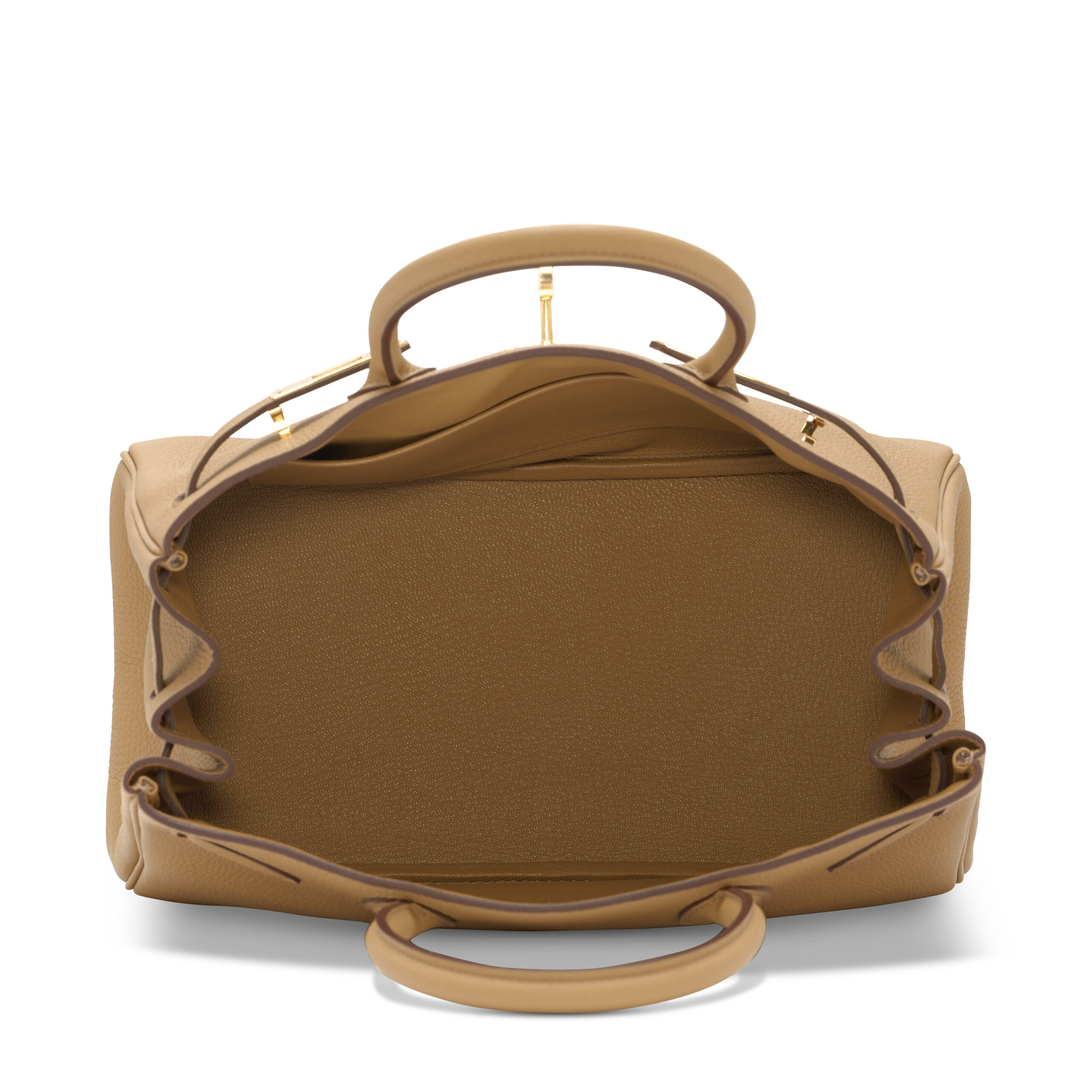 A LIMITED EDITION BISCUIT TOGO & SWIFT LEATHER 3 IN 1 BIRKIN 30 WITH GOLD HARDWARE 5 A LIMITED EDITION BISCUIT TOGO & SWIFT LEATHER 3 IN 1 BIRKIN 30 WITH GOLD HARDWARE - Image 5