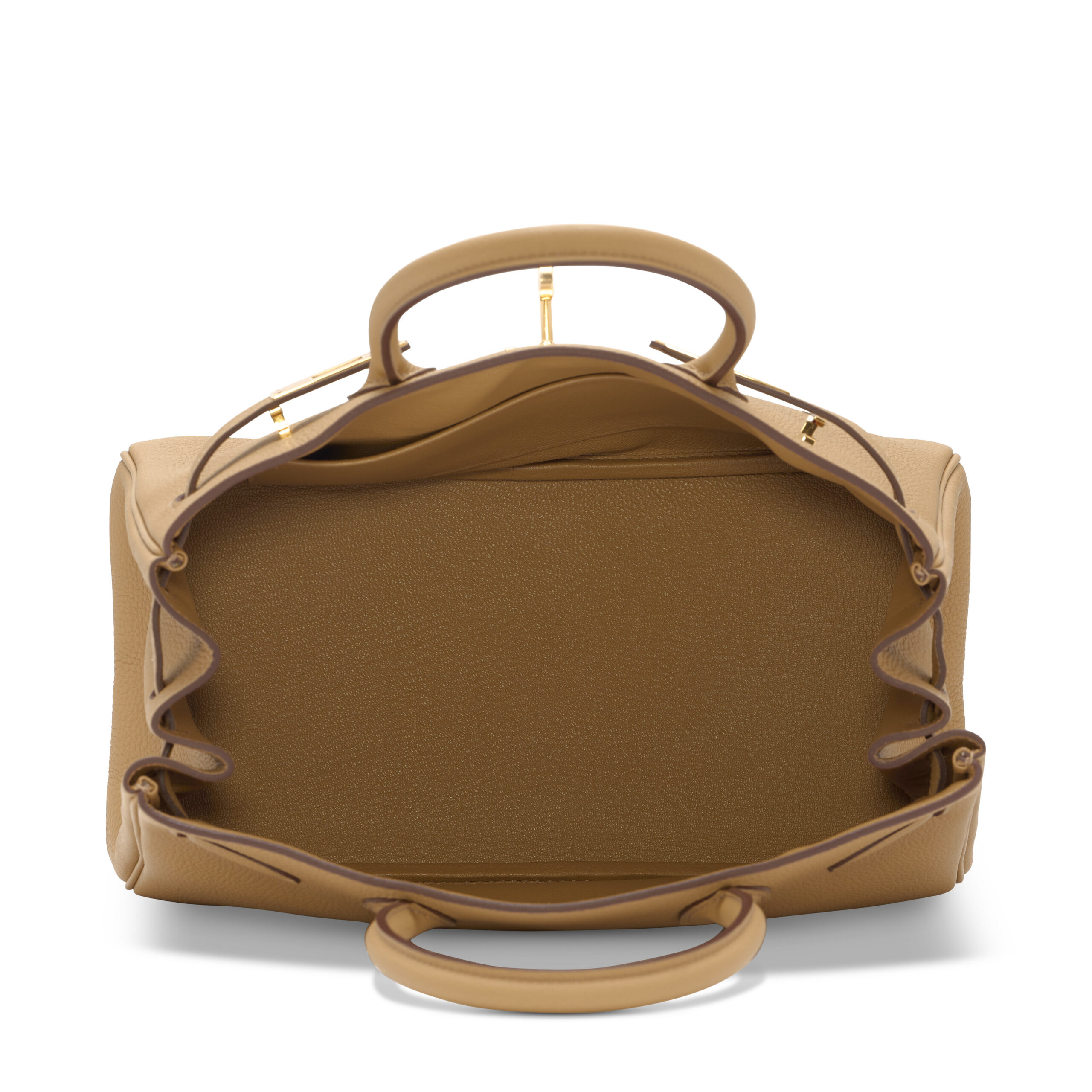 A LIMITED EDITION BISCUIT TOGO & SWIFT LEATHER 3 IN 1 BIRKIN 30 WITH GOLD HARDWARE 6 A LIMITED EDITION BISCUIT TOGO & SWIFT LEATHER 3 IN 1 BIRKIN 30 WITH GOLD HARDWARE - Image 6