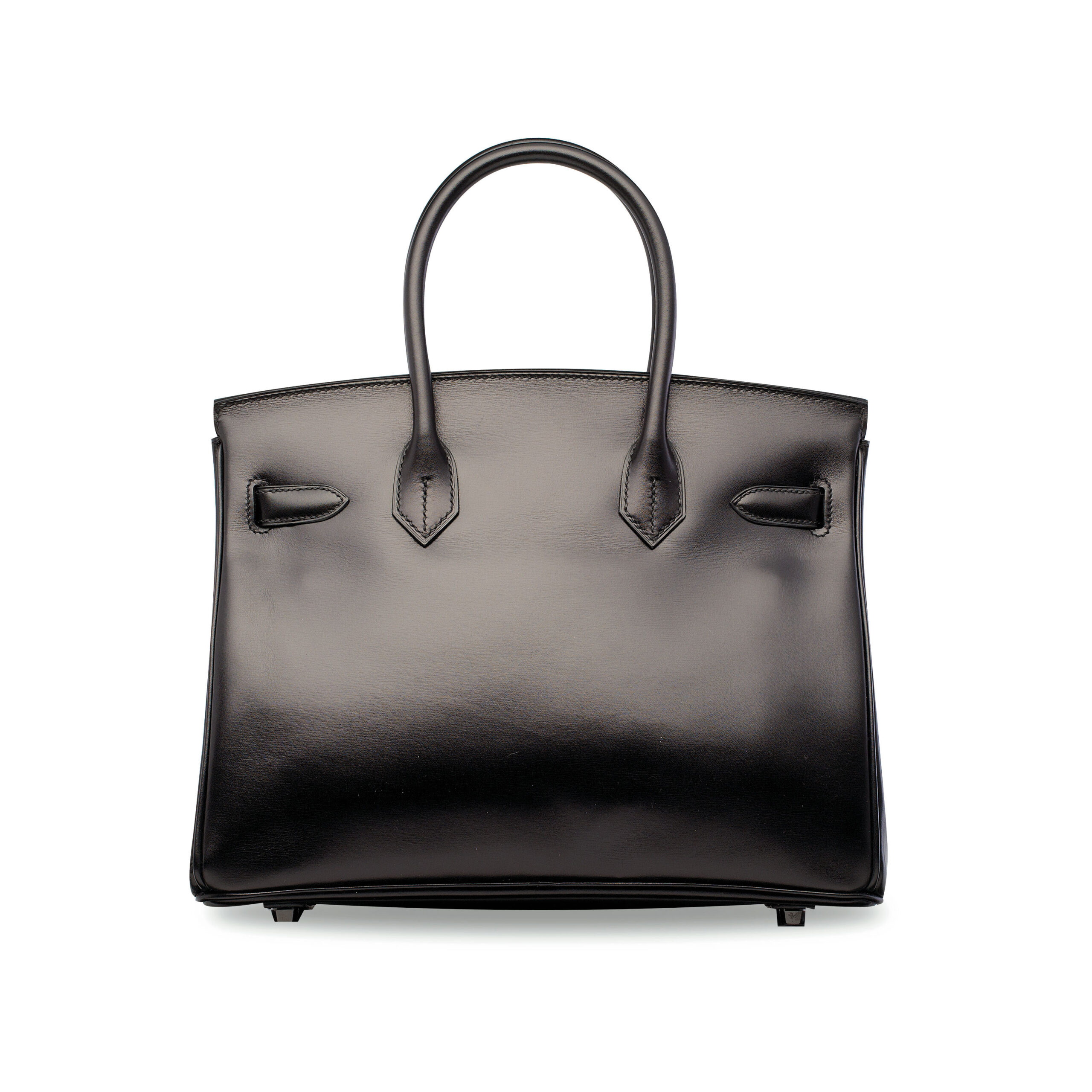 A LIMITED EDITION BLACK CALF BOX LEATHER SO BLACK BIRKIN 30 WITH BLACK HARDWARE 3 A LIMITED EDITION BLACK CALF BOX LEATHER SO BLACK BIRKIN 30 WITH BLACK HARDWARE - Image 3