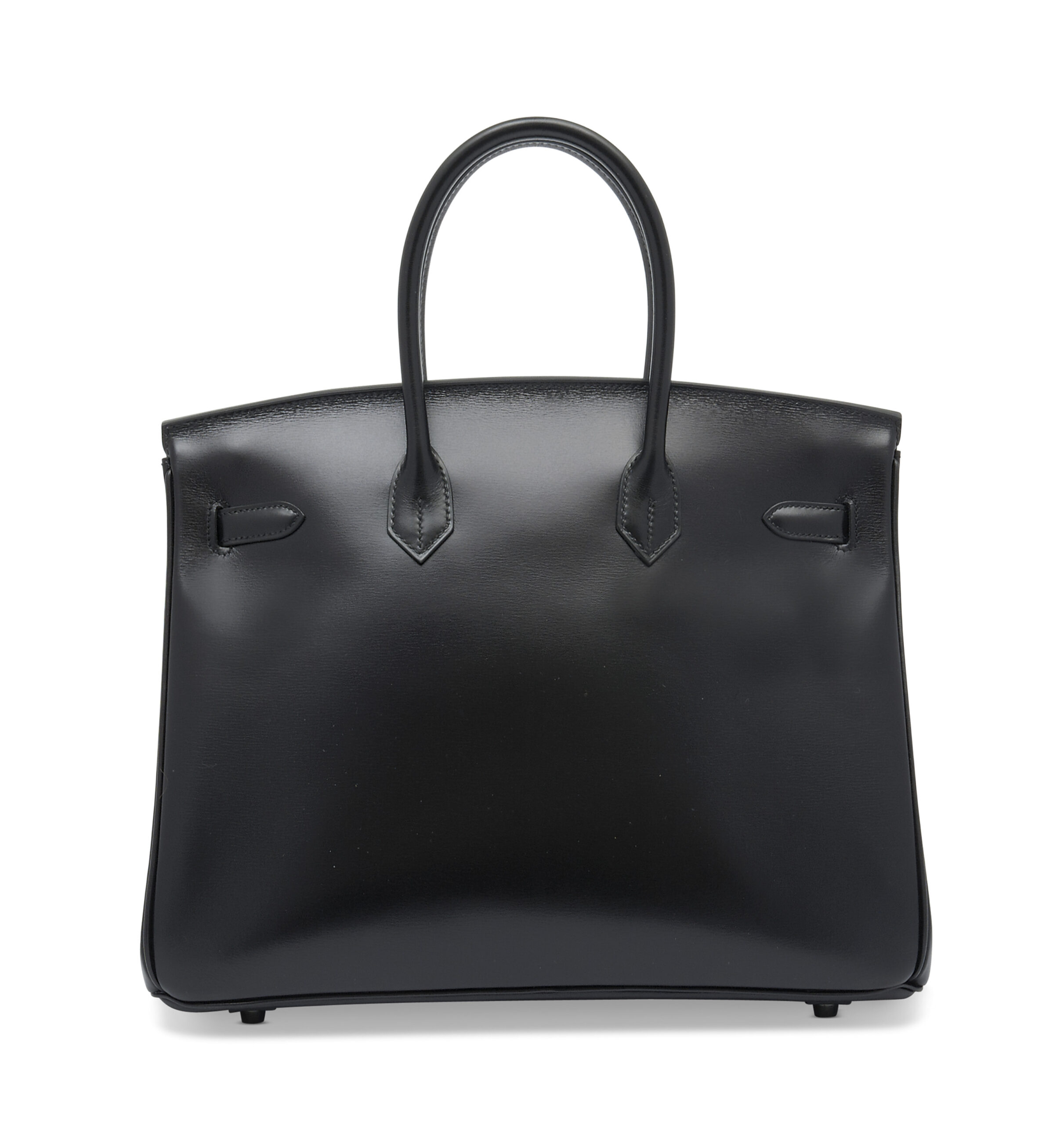 A LIMITED EDITION BLACK CALF BOX LEATHER SO BLACK BIRKIN 35 WITH BLACK PVD HARDWARE 4 A LIMITED EDITION BLACK CALF BOX LEATHER SO BLACK BIRKIN 35 WITH BLACK PVD HARDWARE - Image 4