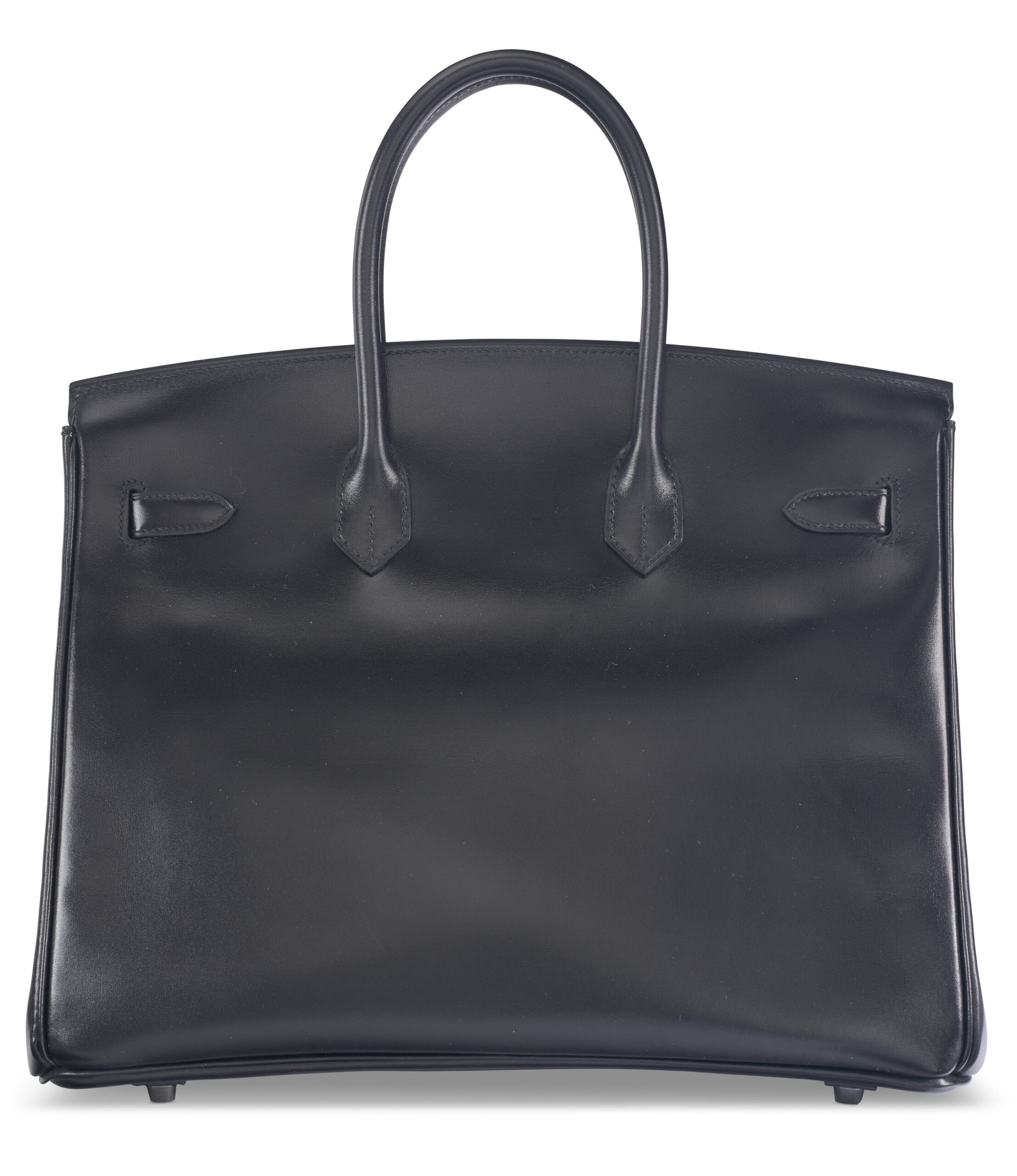 A LIMITED EDITION BLACK CALF BOX LEATHER SO BLACK BIRKIN 35 WITH PVD HARDWARE BY JEAN PAUL GAULITER 4 A LIMITED EDITION BLACK CALF BOX LEATHER SO BLACK BIRKIN 35 WITH PVD HARDWARE BY JEAN PAUL GAULITER - Image 4