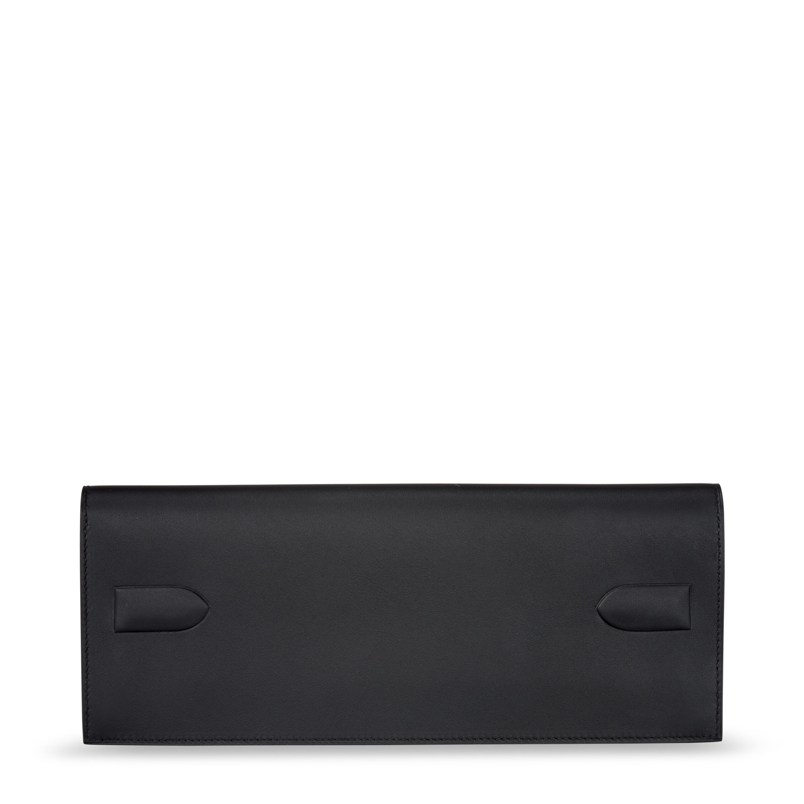 A LIMITED EDITION BLACK SWIFT LEATHER BIRKIN SHADOW CUT CLUTCH 5 A LIMITED EDITION BLACK SWIFT LEATHER BIRKIN SHADOW CUT CLUTCH - Image 5