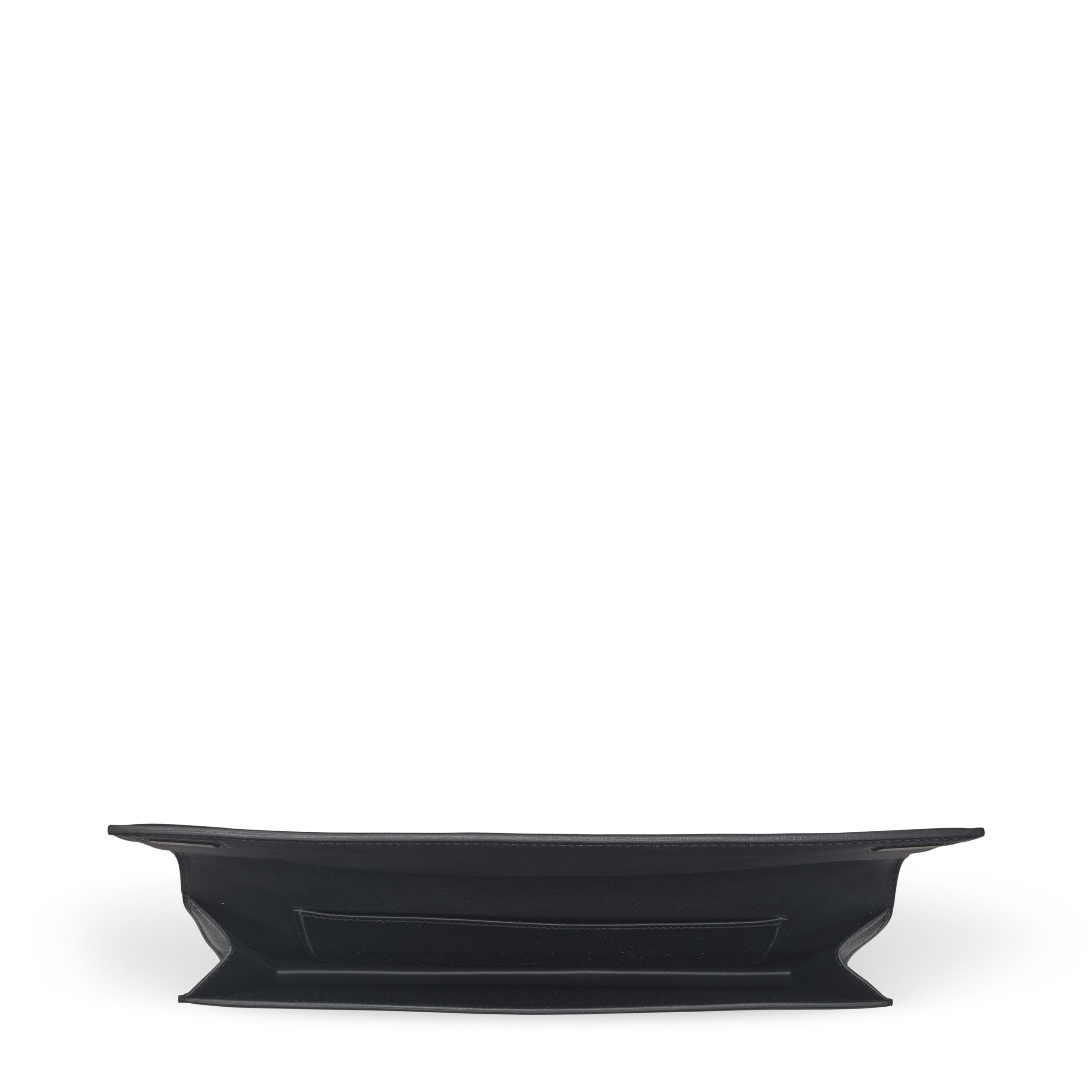 A LIMITED EDITION BLACK SWIFT LEATHER BIRKIN SHADOW CUT CLUTCH 6 A LIMITED EDITION BLACK SWIFT LEATHER BIRKIN SHADOW CUT CLUTCH - Image 6