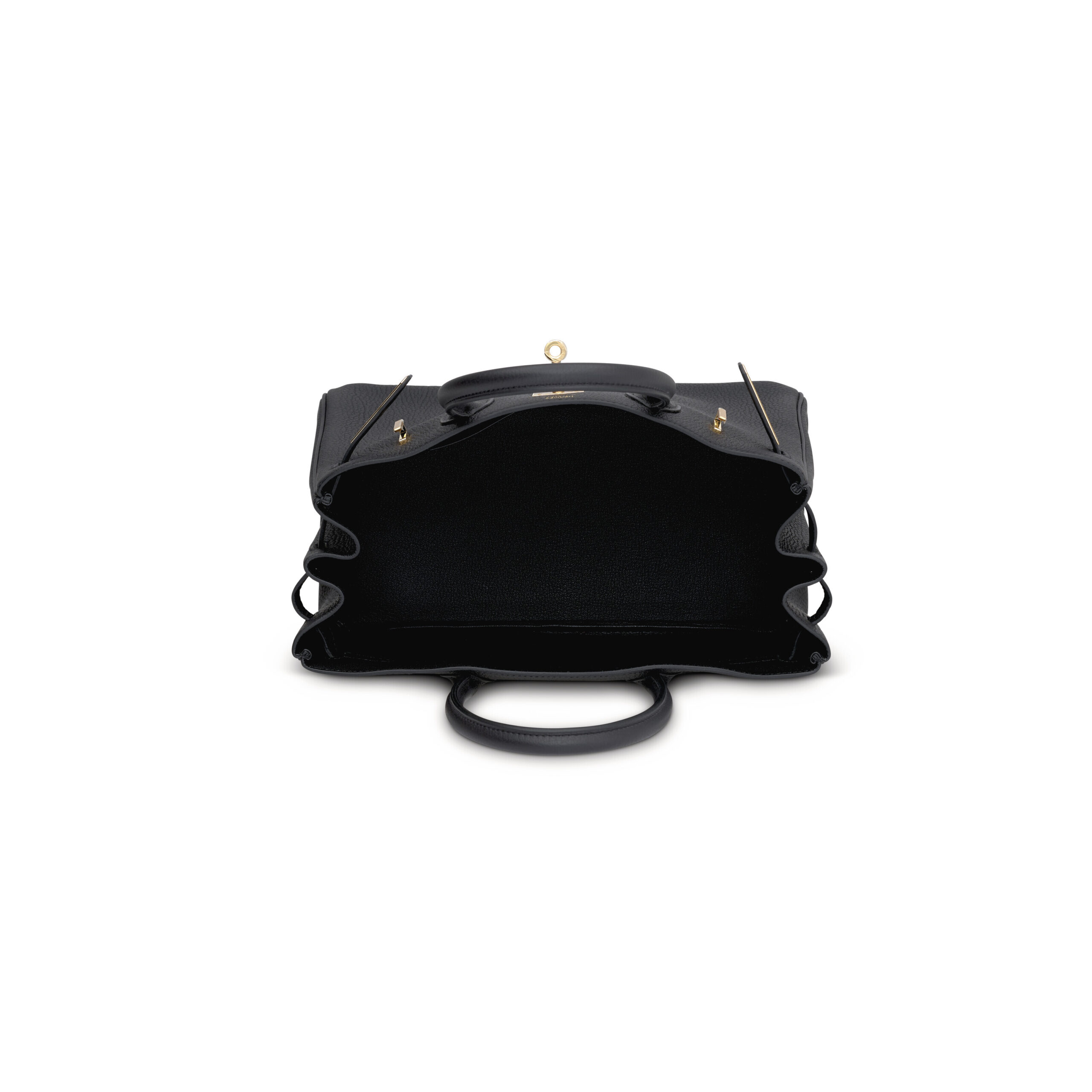 A LIMITED EDITION BLACK TOGO & SWIFT LEATHER 3 IN 1 BIRKIN 30 WITH GOLD HARDWARE 2 A LIMITED EDITION BLACK TOGO & SWIFT LEATHER 3 IN 1 BIRKIN 30 WITH GOLD HARDWARE - Image 2