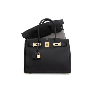A LIMITED EDITION BLACK TOGO & SWIFT LEATHER 3 IN 1 BIRKIN 30 WITH GOLD HARDWARE (2)