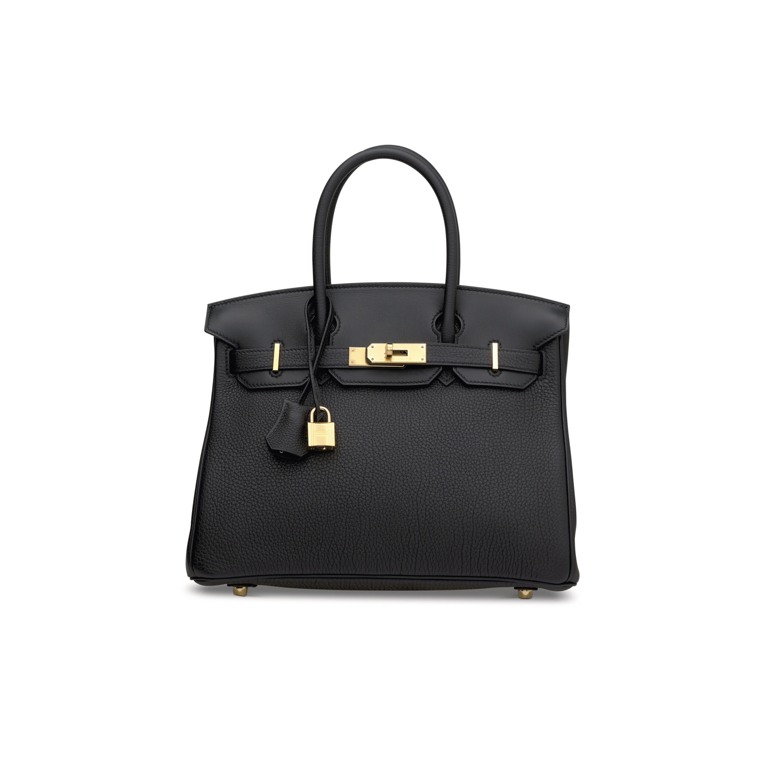 A LIMITED EDITION BLACK TOGO & SWIFT LEATHER 3 IN 1 BIRKIN 30 WITH GOLD HARDWARE 7 A LIMITED EDITION BLACK TOGO & SWIFT LEATHER 3 IN 1 BIRKIN 30 WITH GOLD HARDWARE - Image 7