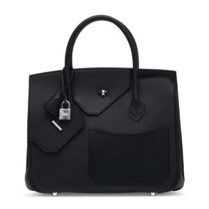 A LIMITED EDITION BLACK TOGO & SWIFT LEATHER DÉSORDRE BIRKIN 30 WITH PALLADIUM HARDWARE (1)
