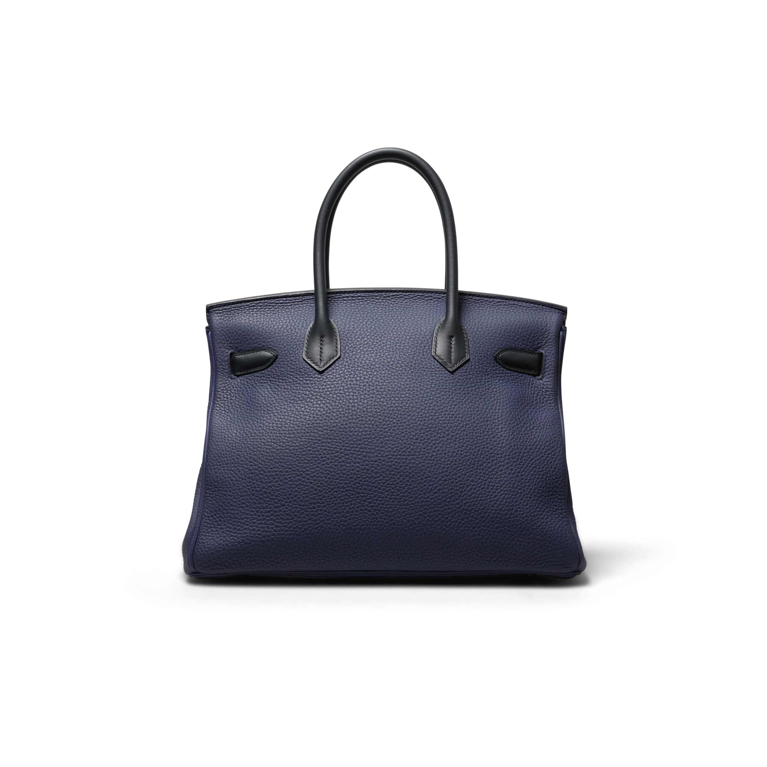 A LIMITED EDITION BLEU ENCRE CLÉMENCE & BLEU OBSCUR SOMBRERO LEATHER BIRKIN 30 WITH GOLD HARDWARE 3 A LIMITED EDITION BLEU ENCRE CLÉMENCE & BLEU OBSCUR SOMBRERO LEATHER BIRKIN 30 WITH GOLD HARDWARE - Image 3