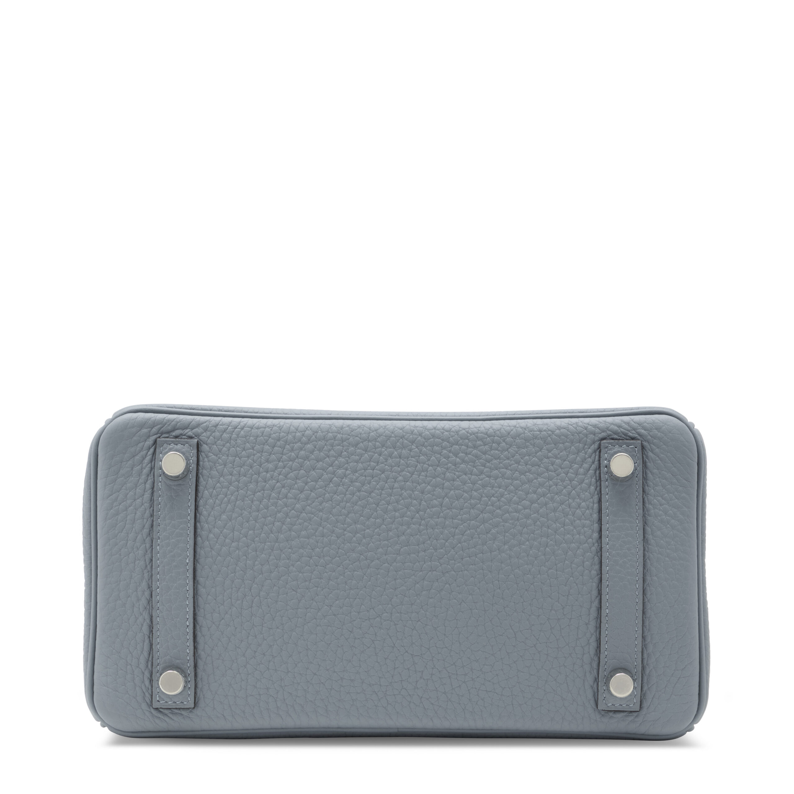 A LIMITED EDITION BLEU LIN & BEIGE DE WEIMAR TOGO LEATHER VERSO BIRKIN 25 WITH PALLADIUM HARDWARE 2 A LIMITED EDITION BLEU LIN & BEIGE DE WEIMAR TOGO LEATHER VERSO BIRKIN 25 WITH PALLADIUM HARDWARE - Image 2