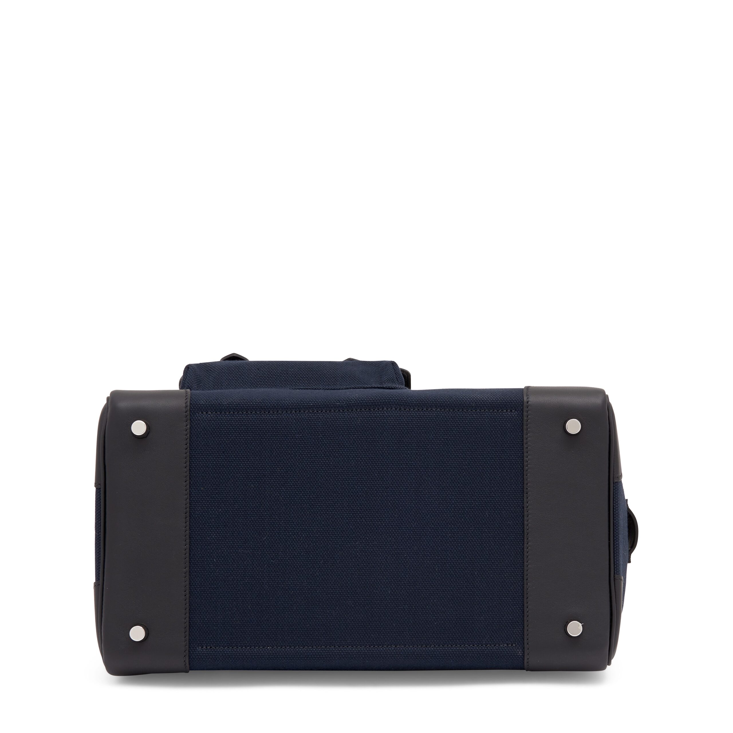 A LIMITED EDITION BLEU MARINE CANVAS & BLACK SWIFT LEATHER CARGO BIRKIN 35 WITH PALLADIUM HARDWARE 2 A LIMITED EDITION BLEU MARINE CANVAS & BLACK SWIFT LEATHER CARGO BIRKIN 35 WITH PALLADIUM HARDWARE - Image 2