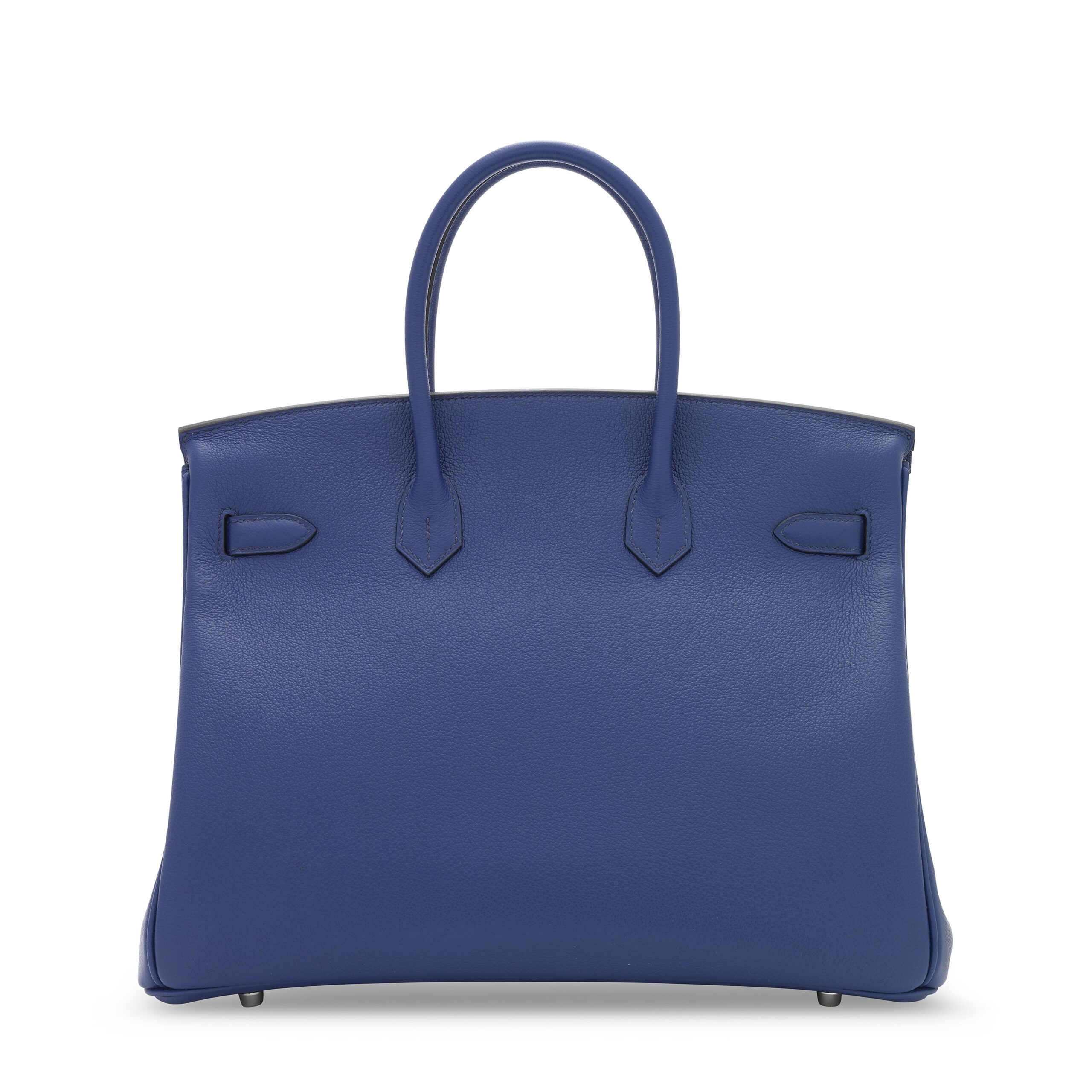 A LIMITED EDITION BLEU SAPHIR NOVILLO LEATHER & TOILE H SEA SURF & FUN BIRKIN 35 WITH PALLADIUM HARDWARE 4 A LIMITED EDITION BLEU SAPHIR NOVILLO LEATHER & TOILE H SEA SURF & FUN BIRKIN 35 WITH PALLADIUM HARDWARE - Image 4