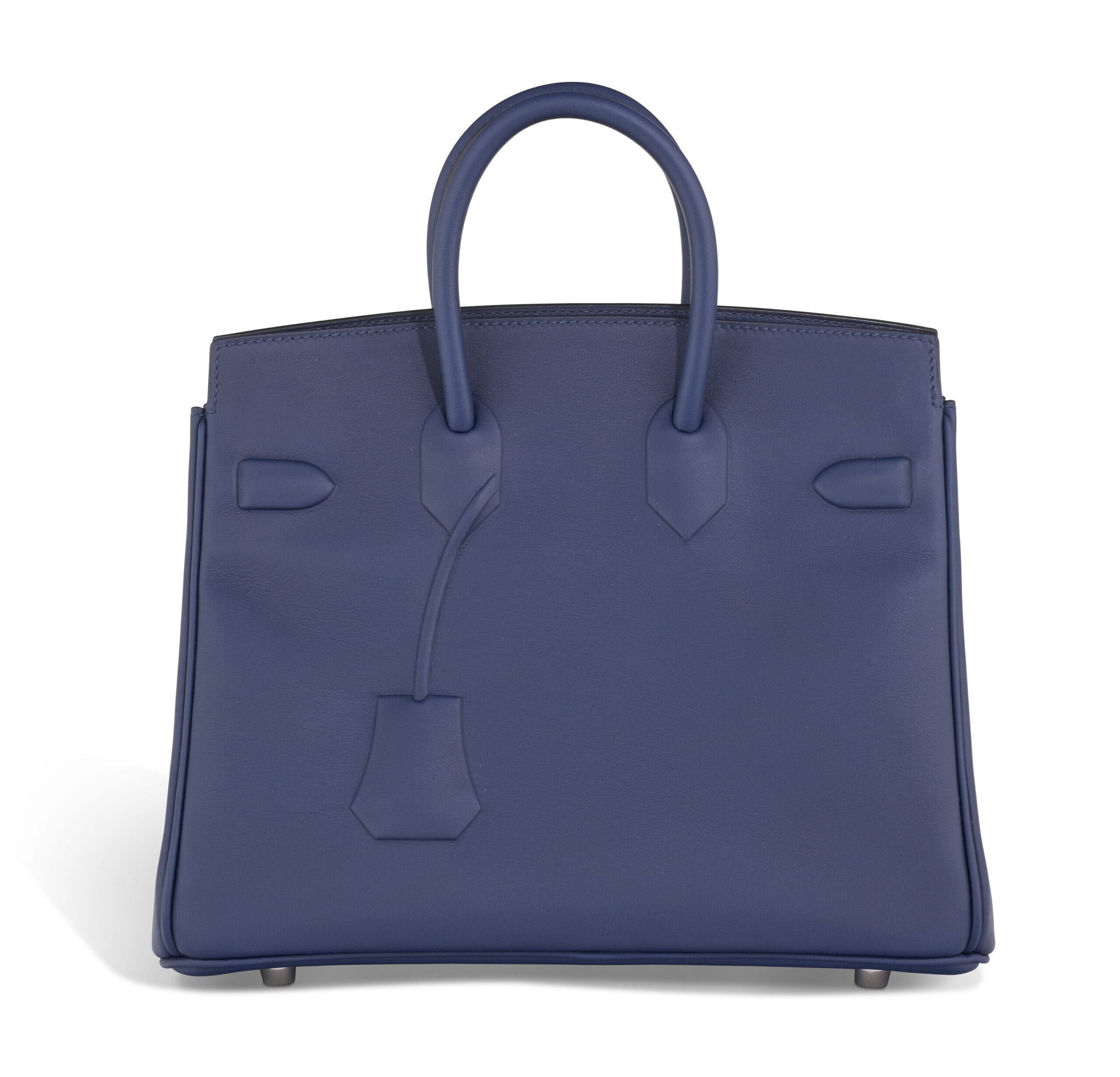 A LIMITED EDITION BLEU SAPHIR SWIFT LEATHER SHADOW BIRKIN 25 3 A LIMITED EDITION BLEU SAPHIR SWIFT LEATHER SHADOW BIRKIN 25 - Image 3
